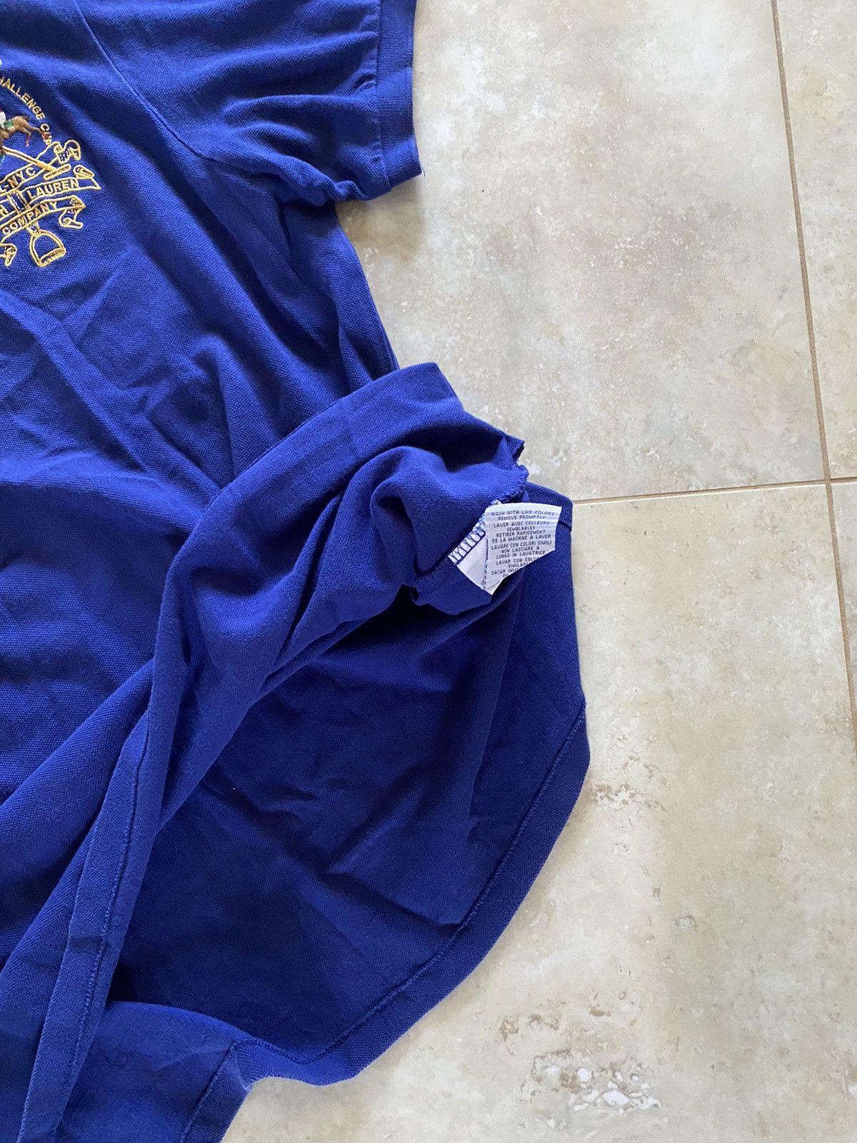 Polo Ralph Lauren Vintage Polo Ralph Lauren Y2k Big Logo Rare Polo T-shirt Size US XL / EU 56 / 4 - 6 Thumbnail
