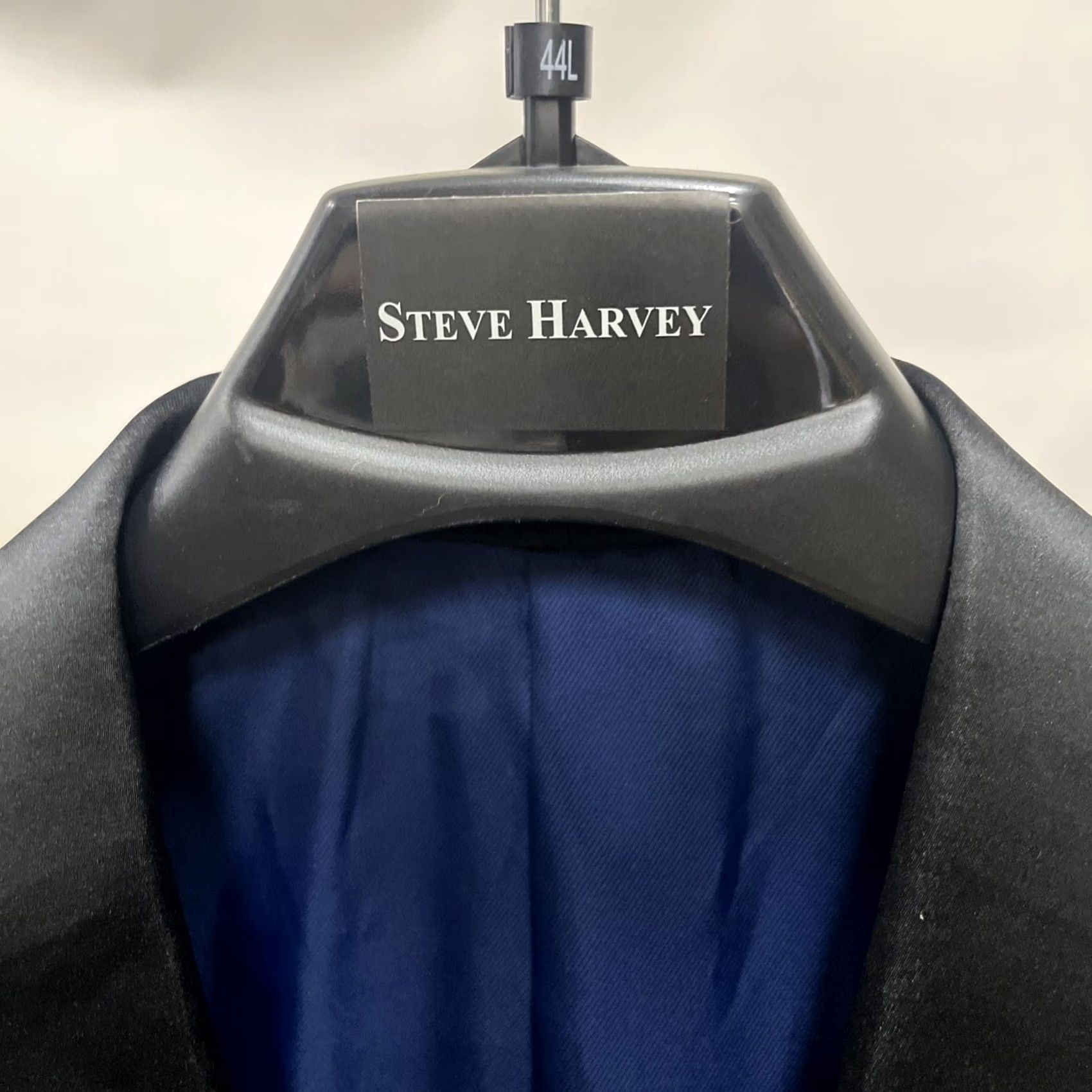 Vintage Steve Harvey Maybach Blazer 44L Men Blue Size 44R - 5 Thumbnail