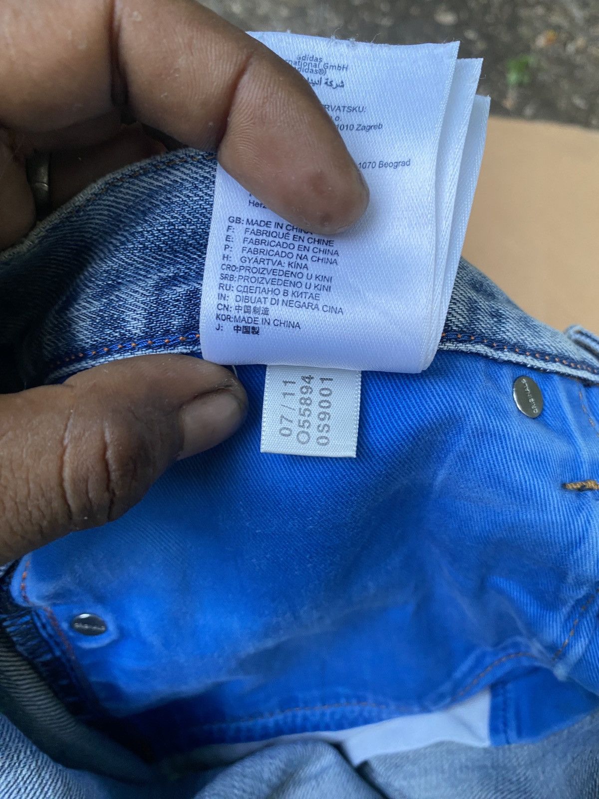Adidas × If Six Was Nine Adidas selvedge denim pants Size US 33 - 15 Thumbnail