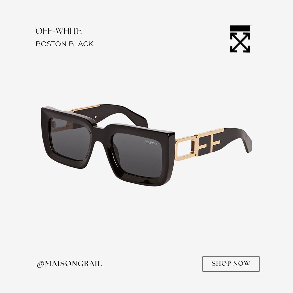 Off-White OFF WHITE BOSTON SUNGLASSES Size ONE SIZE - 1 Thumbnail