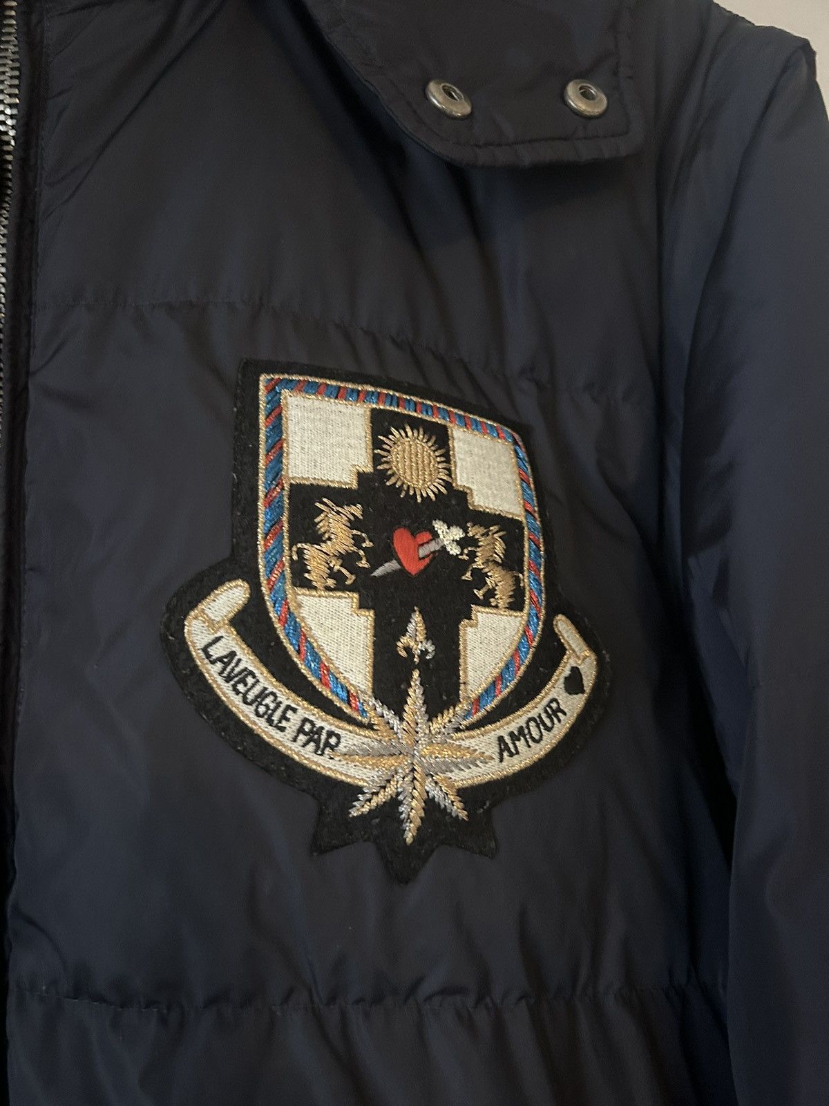 Gucci ‘L’Aveugle par Amour’ Crest Down Jacket Size US L / EU 52-54 / 3 - 3 Thumbnail