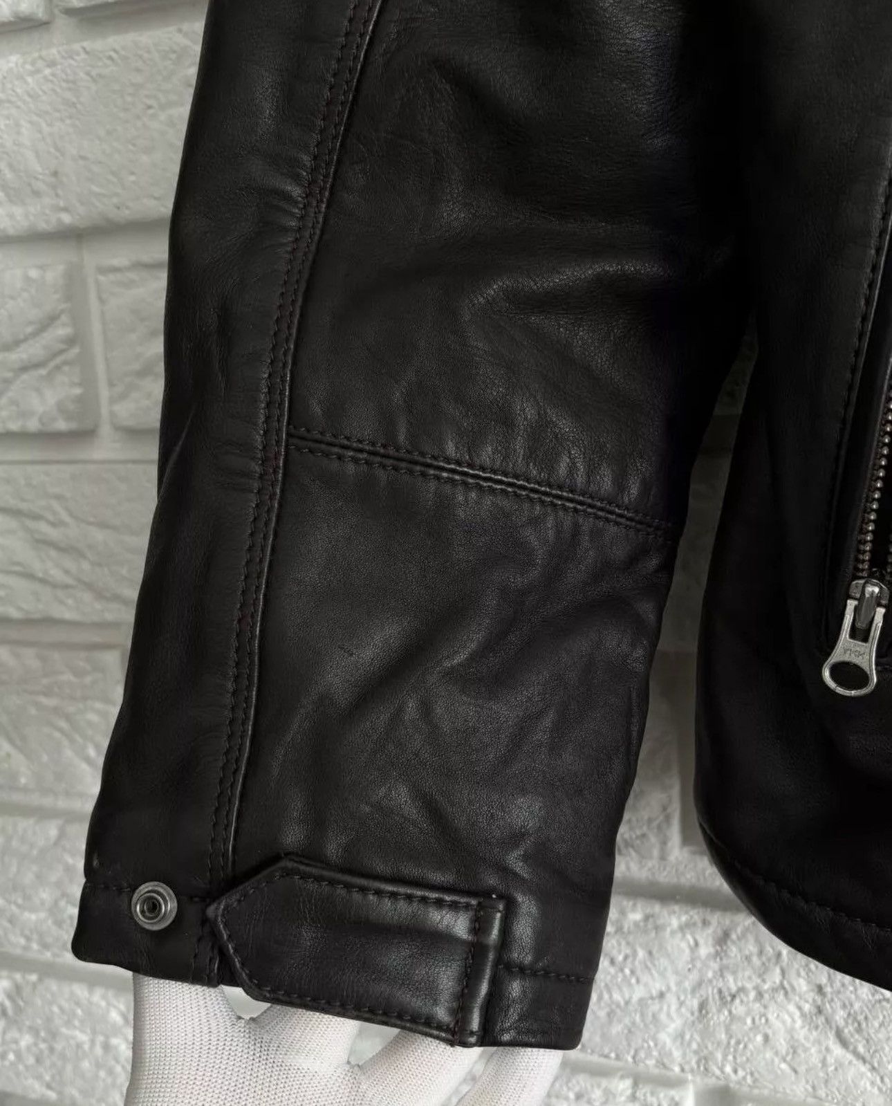 C.P. Company C.P Company Vintage Leather Jacket Archival 2007 Aut/Win Size US XXS / EU 40 - 6 Thumbnail