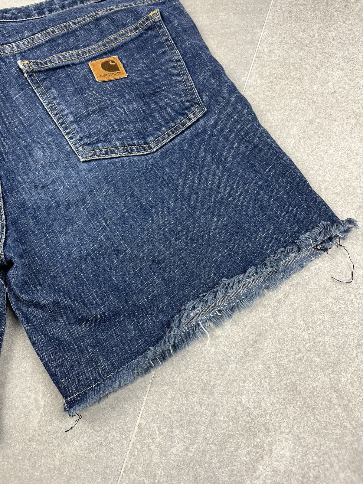 Carhartt Carhartt W’Flash short denim punk style jeans Size US 32 / EU 48 - 4 Thumbnail