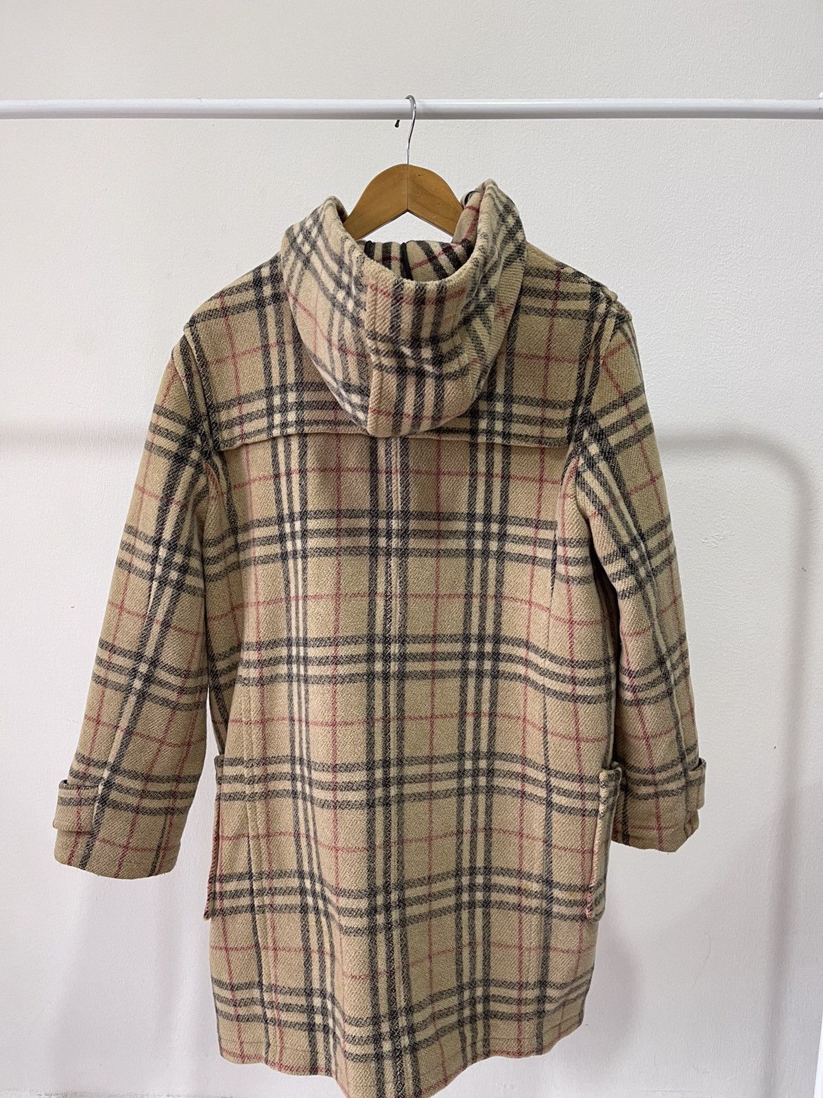 Burberry × Vintage Burberry Nova Check Duffle Coat Size US M / EU 48-50 / 2 - 12 Thumbnail