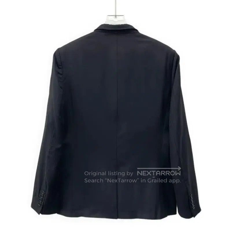 Dior Dior Black Wool Men's Blazer Jacket . Size US M / EU 48-50 / 2 - 2 Thumbnail