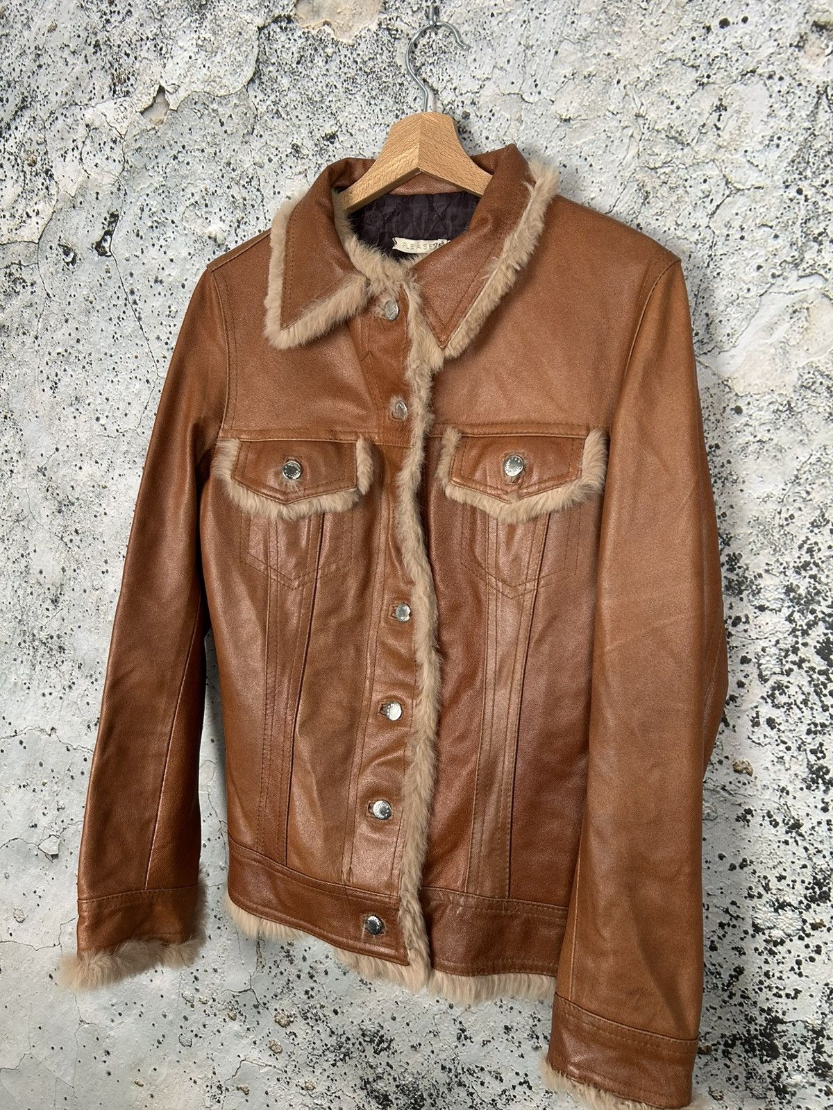 Genuine Leather Vintage Genuine Leather Jacket Avant Garde Grunge Punk Size L / US 10 / IT 46 - 2 Thumbnail