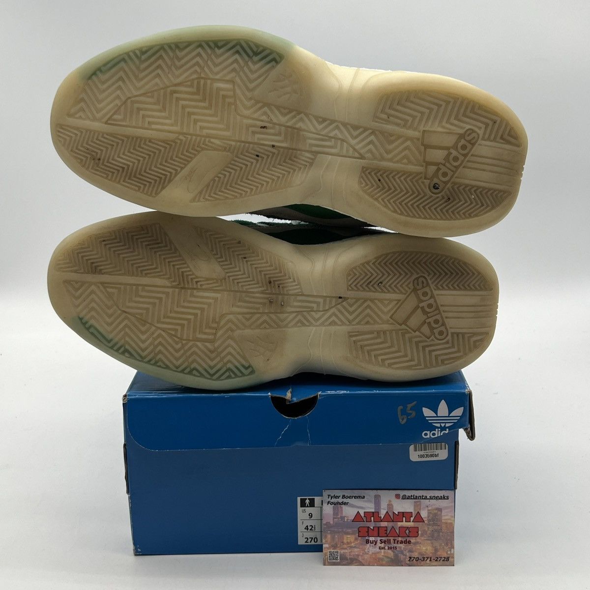 Adidas Human made low green Size US 9 / EU 42 - 8 Thumbnail