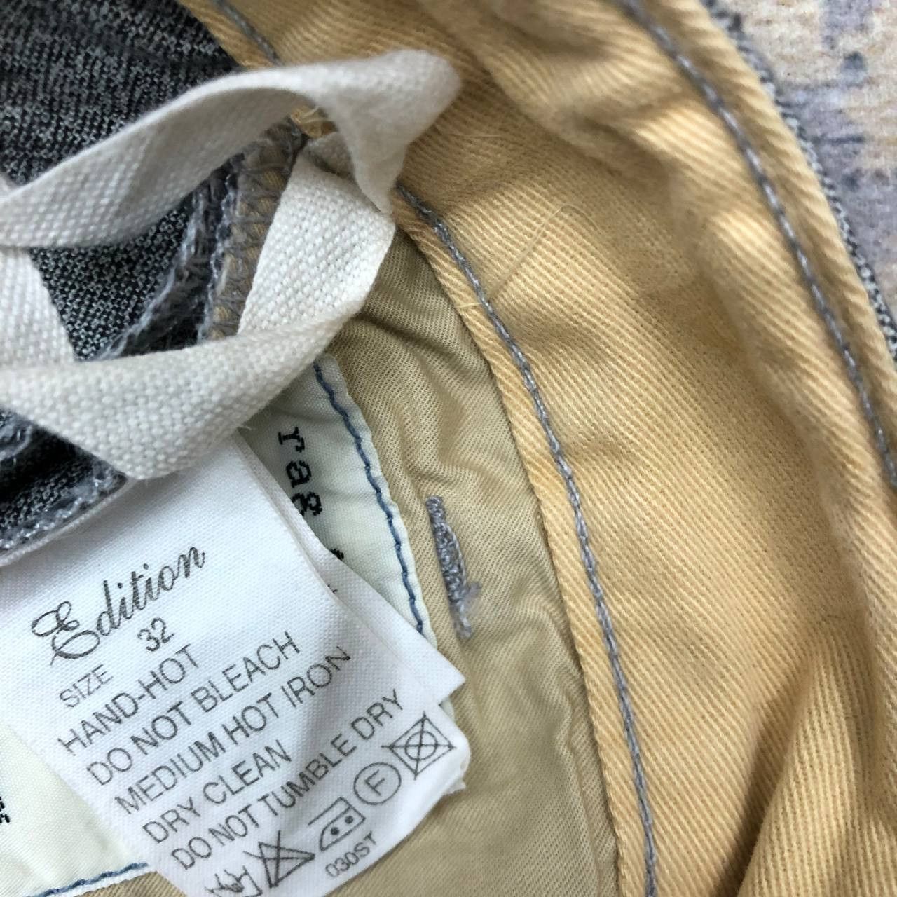 Rag & Bone P200 RAG & BONE USA HANDMADE SLIMFIT PANTS Size US 32 / EU 48 - 8 Thumbnail