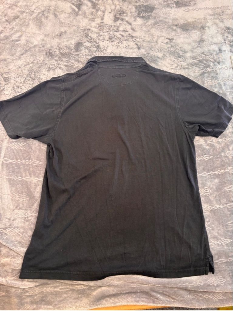 Other Men's Crazy Shirts Polo Shirt XL Black Graphic Print Size US XL / EU 56 / 4 - 7 Thumbnail