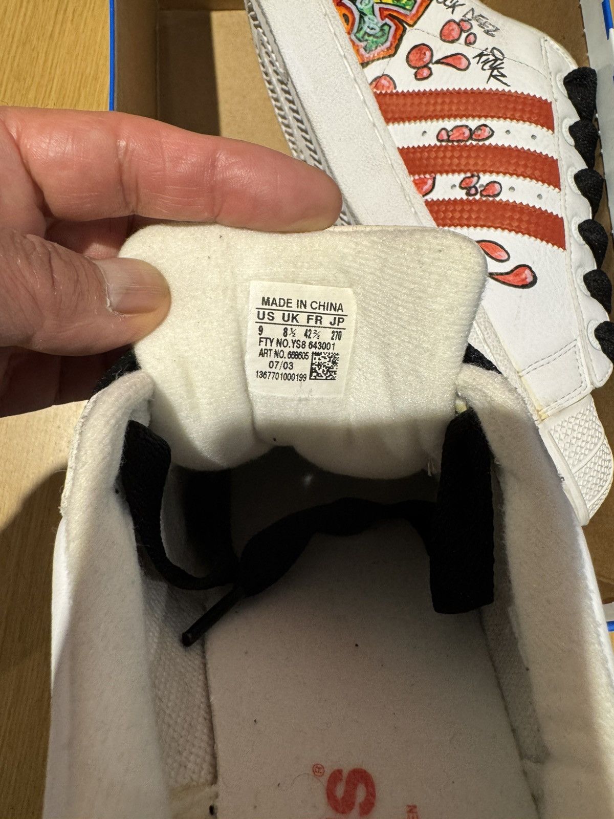 Adidas Adidas Superstar Custom Hand Painted Size US 9 / EU 42 - 9 Thumbnail