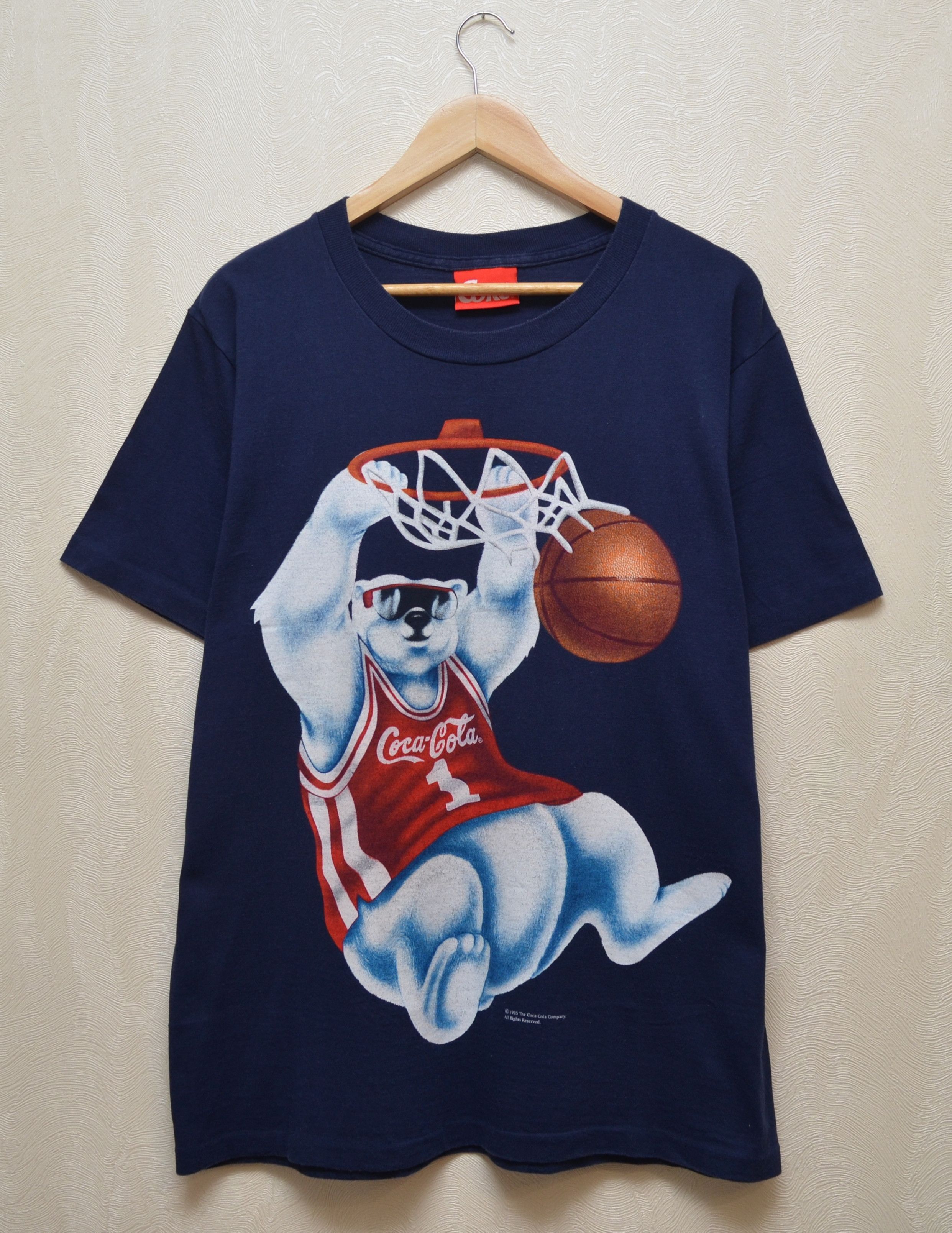 Vintage 1995 Coca Cola Big Logo T Shirt RARE y2k 90s