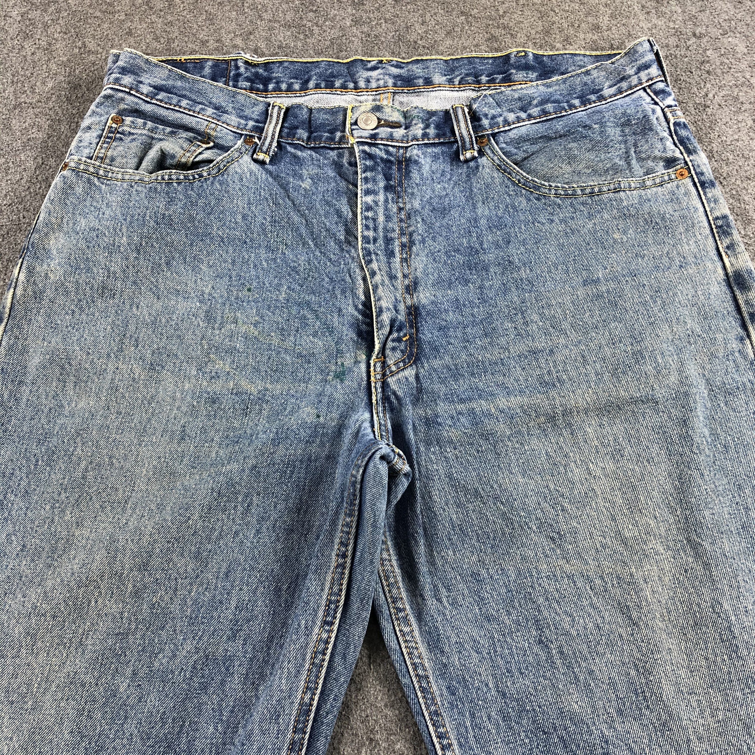 Levi's Vintage Blue Wash Levis 550 Jeans-J2235 Size US 38 / EU 54 - 3 Thumbnail