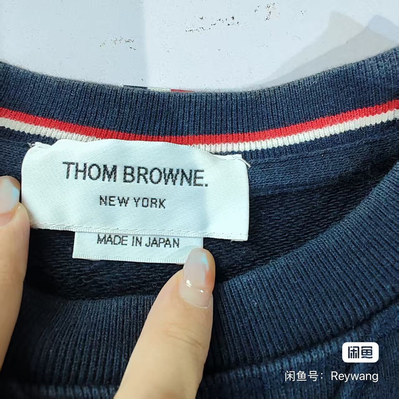 Thom Browne Thom Browne Blue and green hoodie Size US M / EU 48-50 / 2 - 4 Thumbnail
