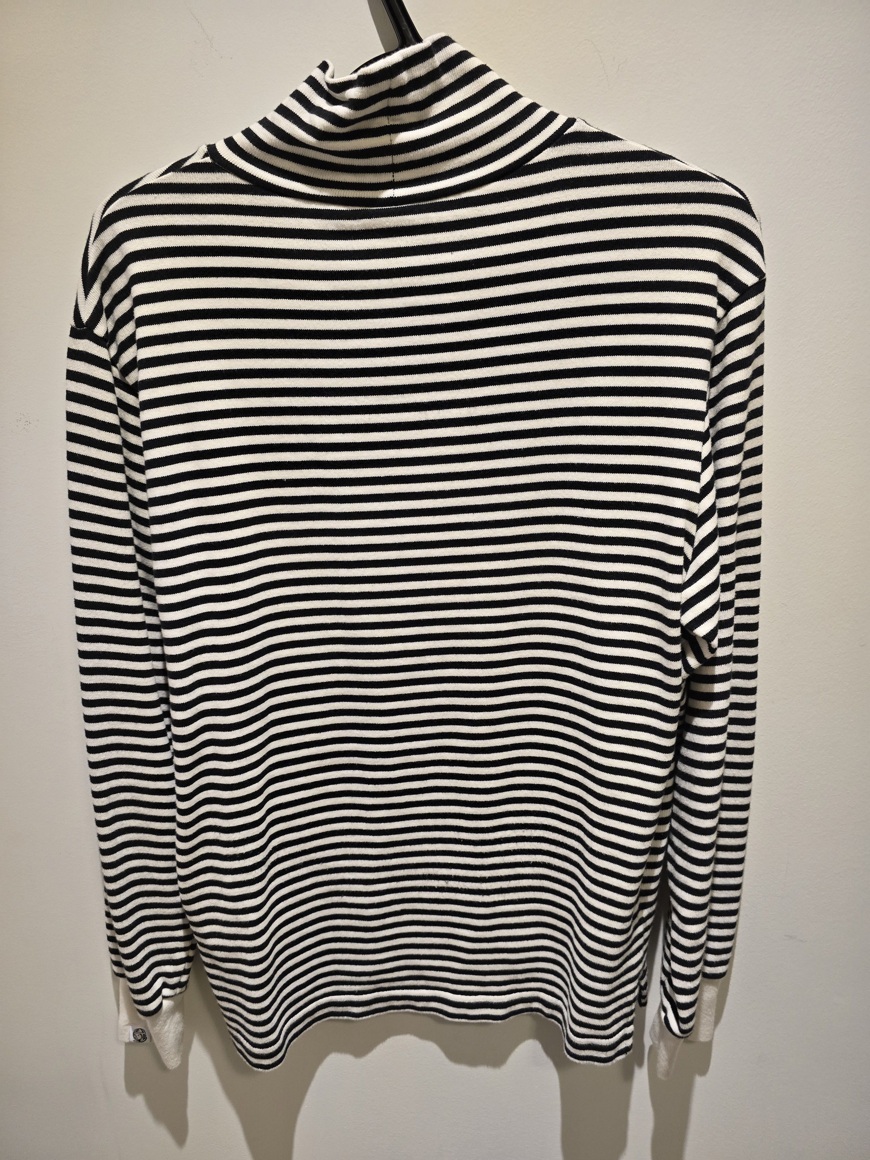 Billionaire Boys Club Billionaire Boys Club Striped Turtleneck Sweater Size US M / EU 48-50 / 2 - 2 Thumbnail