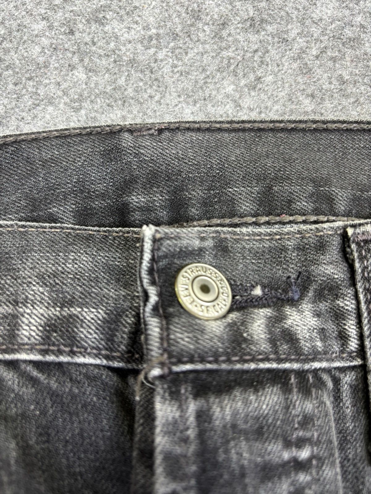 Levi's Vintage Levis 501 Original Sick Fades Denim F755 Size US 30 / EU 46 - 7 Thumbnail
