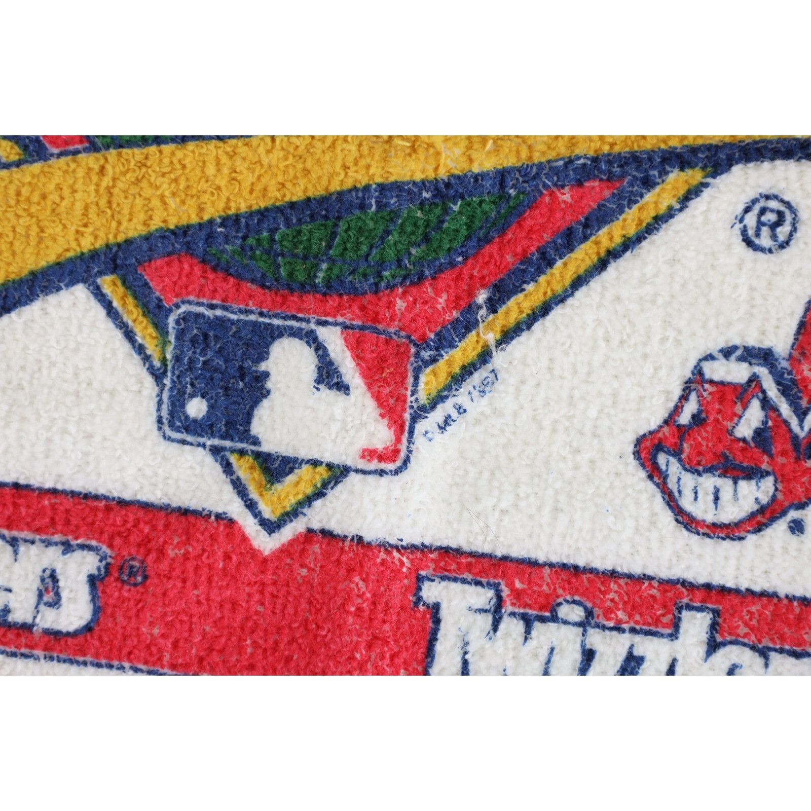 Vintage Deadstock Vintage 1997 World Series Marlins Indians Towel Size ONE SIZE - 5 Thumbnail