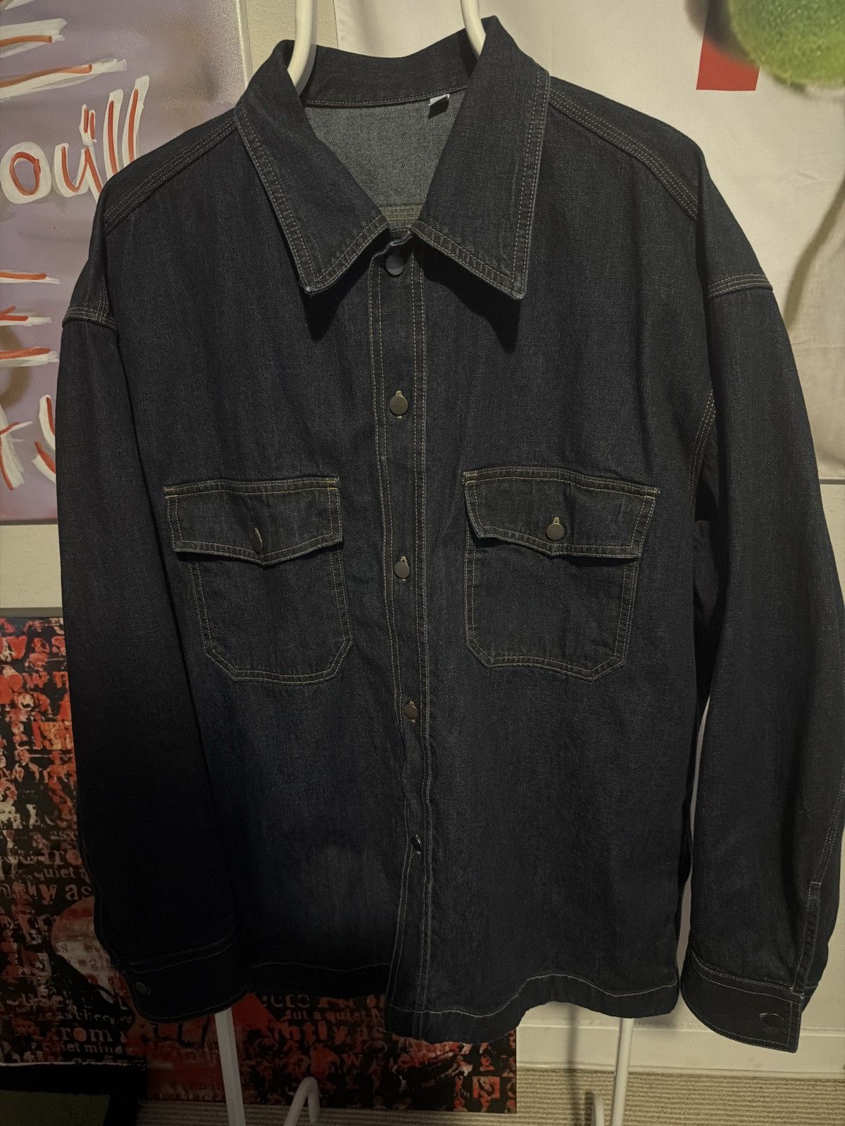 Uniqlo Uniqlo Denim Overshirt Size US XL / EU 56 / 4 - 1 Thumbnail