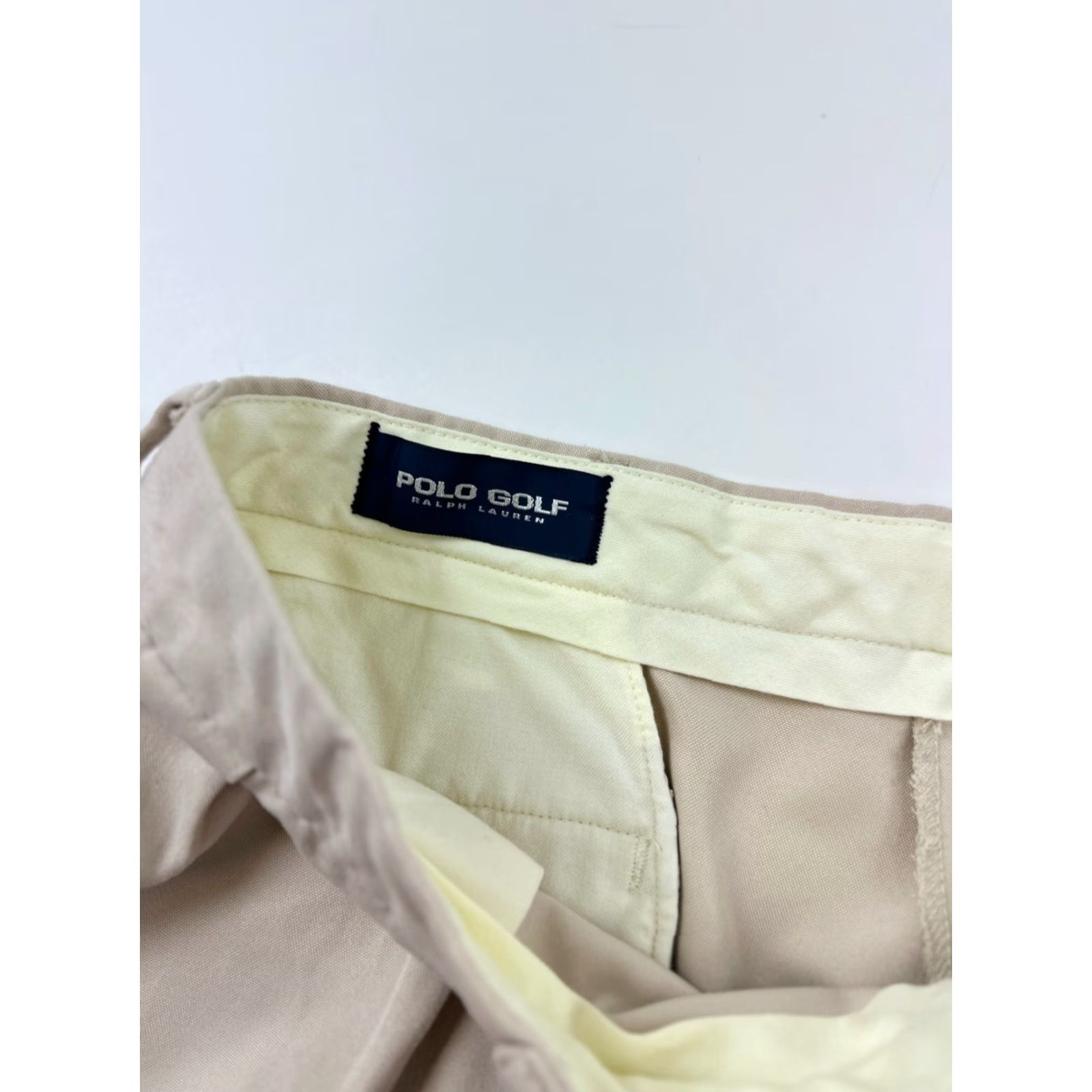 Polo Ralph Lauren Polo Ralph Lauren Pants Mens 40x30 Beige Pleated Straight Leg Beig e Polo Ralph Lauren Pants Mens 40x30 Beige Pleated Performance Straight Leg Size US L / EU 52-54 / 3 - 6 Thumbnail