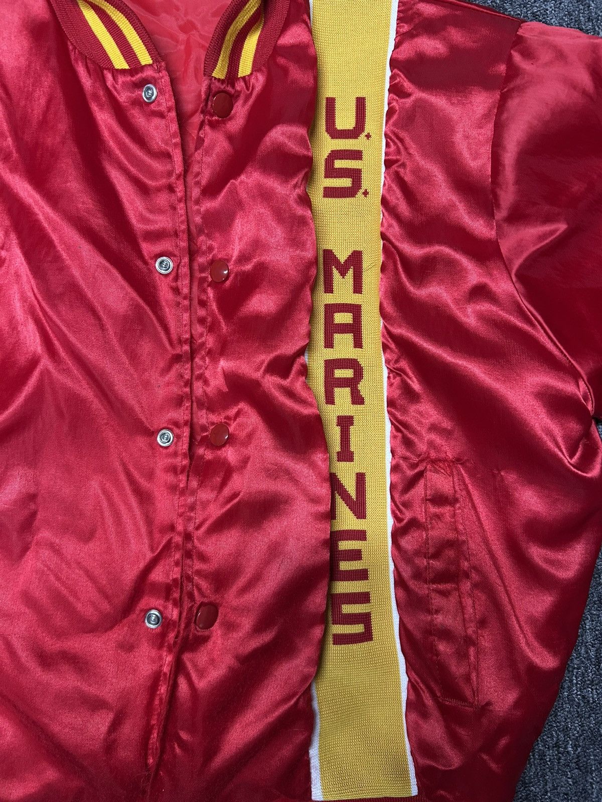 Other Vintage 80s U.S. Marines Satin bomber jacket Size US M / EU 48-50 / 2 - 3 Thumbnail