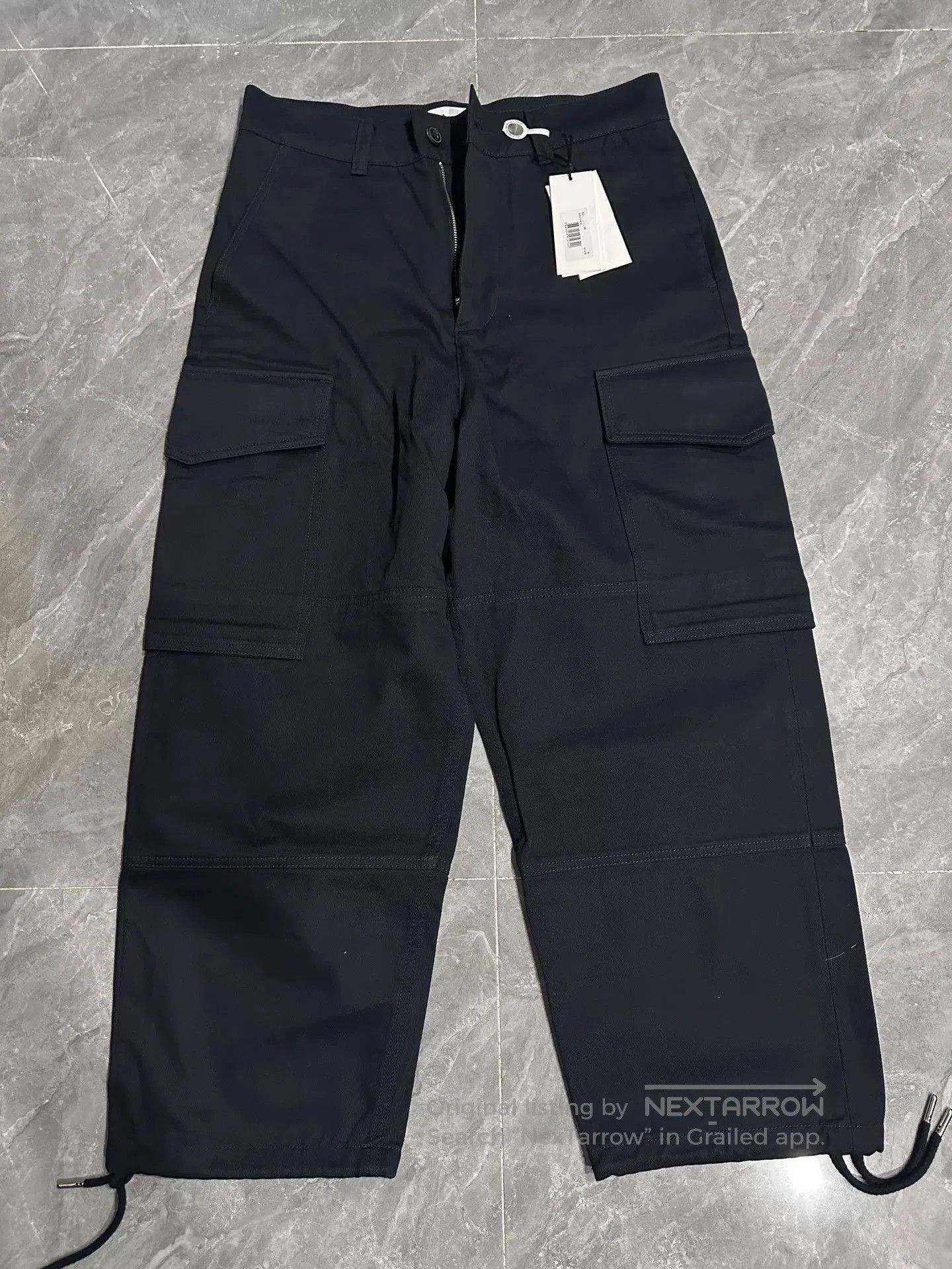 AMI Paris Wide-Leg Cargo Pants.