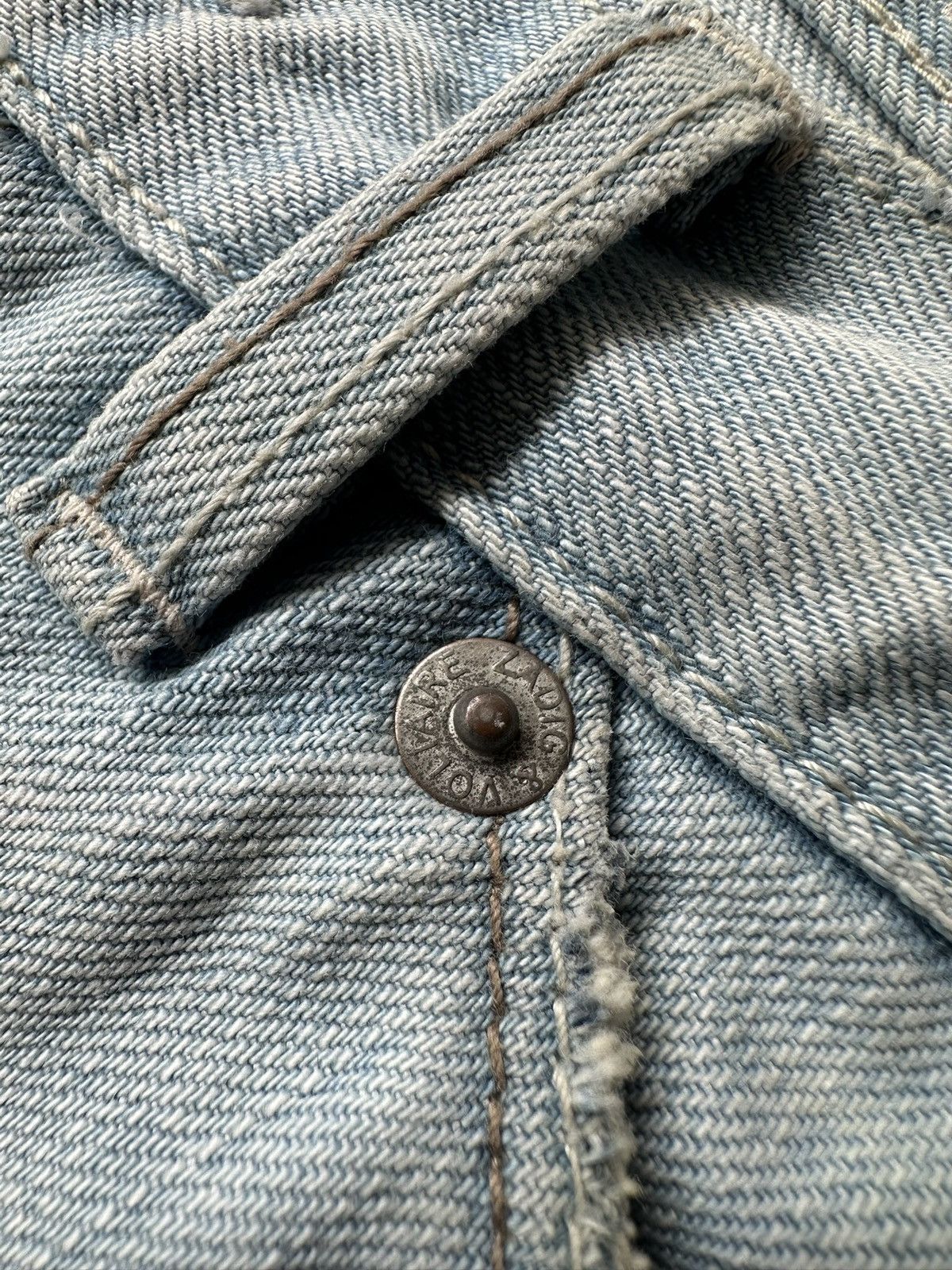 Zadig & Voltaire 00's Zadig & voltaire washed blue denim jeans Size US 35 - 17 Thumbnail