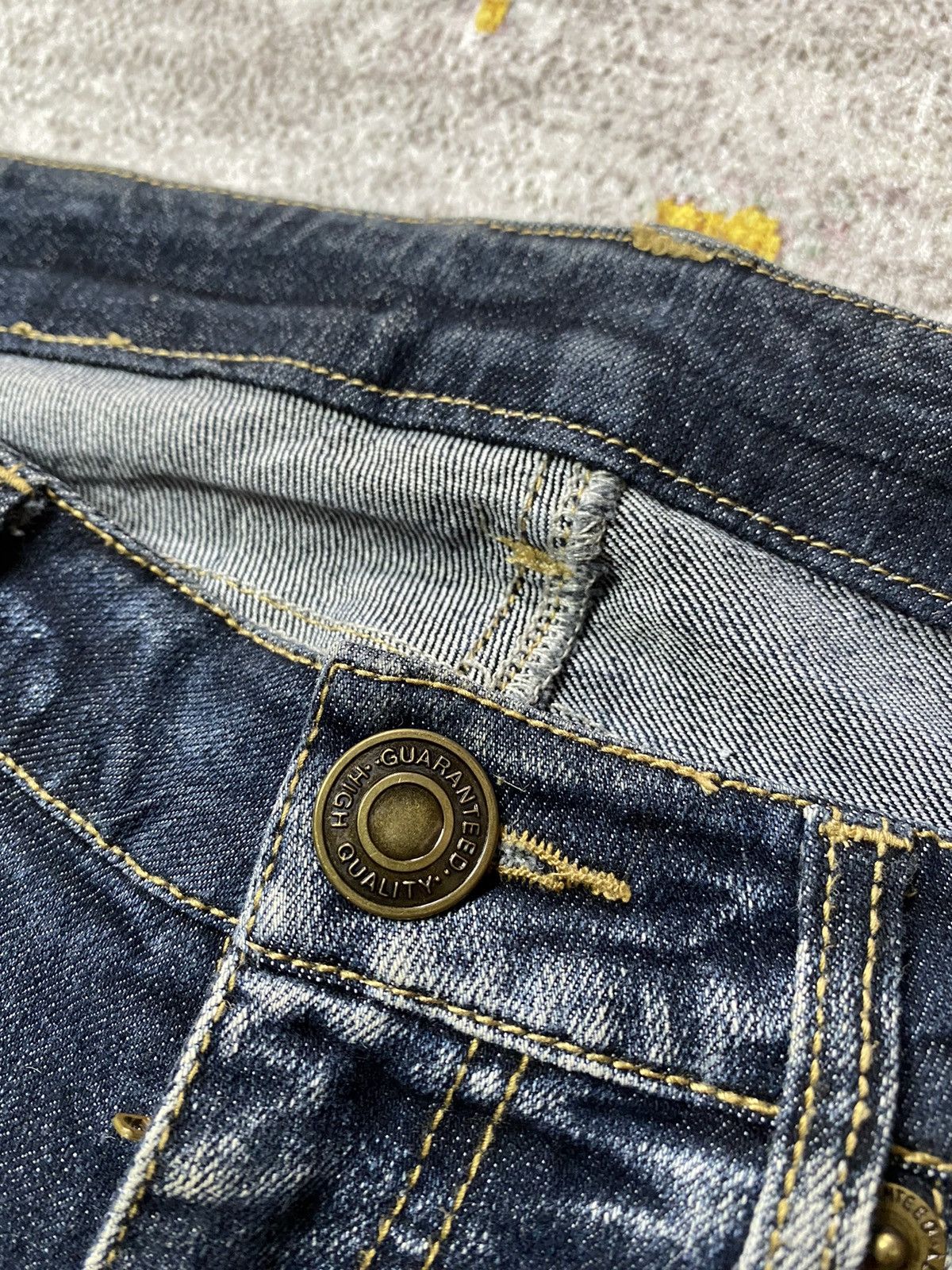 If Six Was Nine × Japanese Brand × Le Grande Bleu (L.G.B.) Vintage Japanes Guaranted Acid was Jeans Size US 29 - 4 Thumbnail