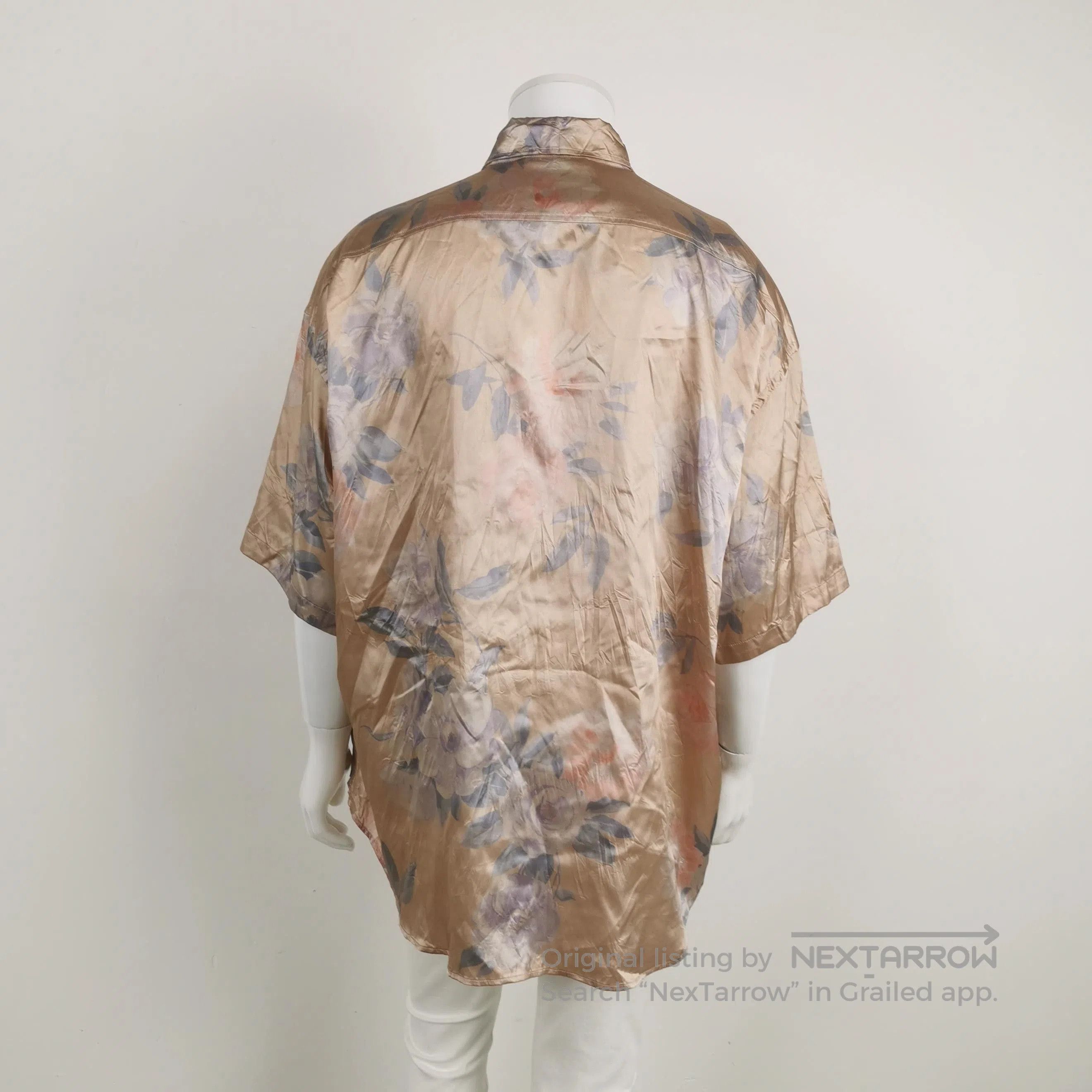 Acne Studios Acne Studios M Short-Sleeve Floral Button-Up Shirt. Size US M / EU 48-50 / 2 - 1 Thumbnail