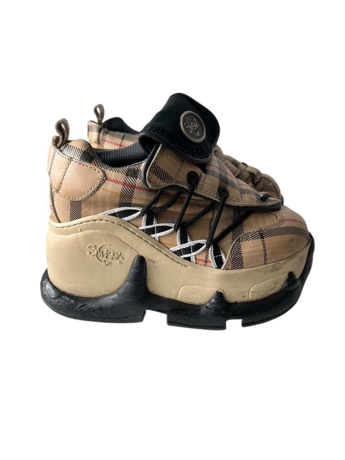 SWEAR London Vintage Swear Plateau Boots 90s Rave Size US 7 / IT 37 - 3 Thumbnail