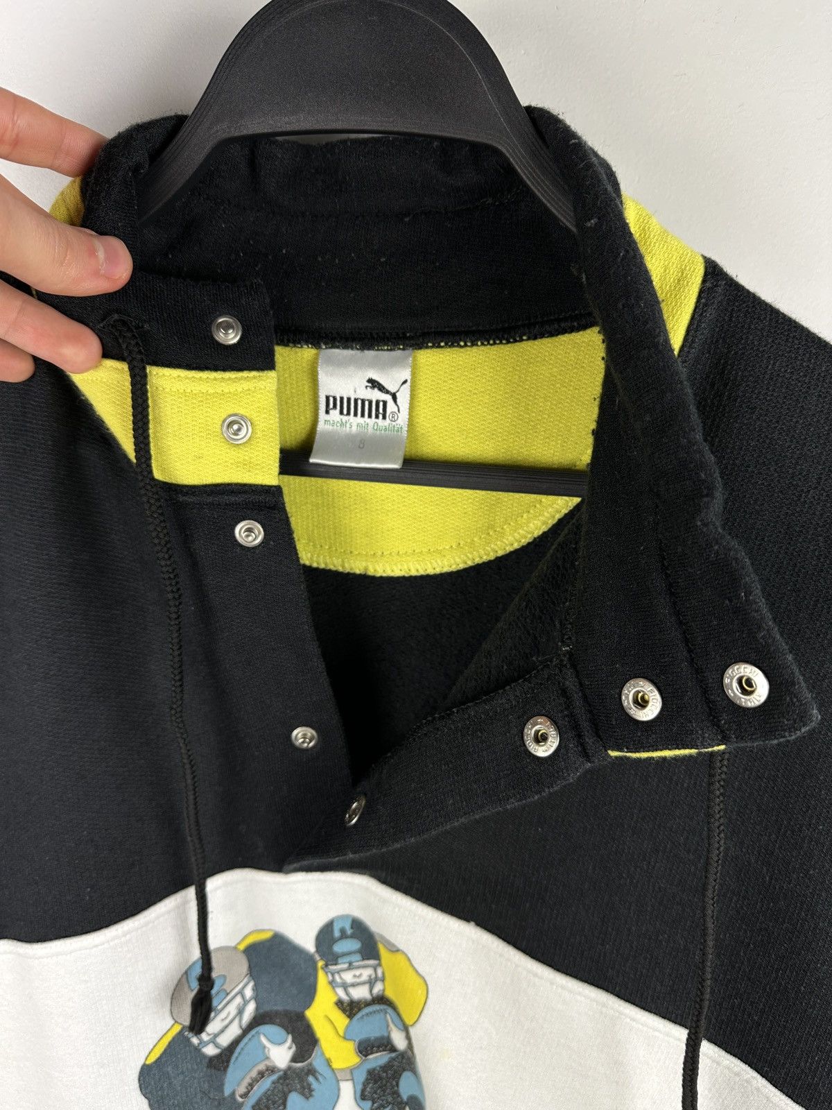 Puma × Vintage Vintage 90’s Puma American Football Sweatshirt Size US XXL / EU 58 / 5 - 4 Thumbnail