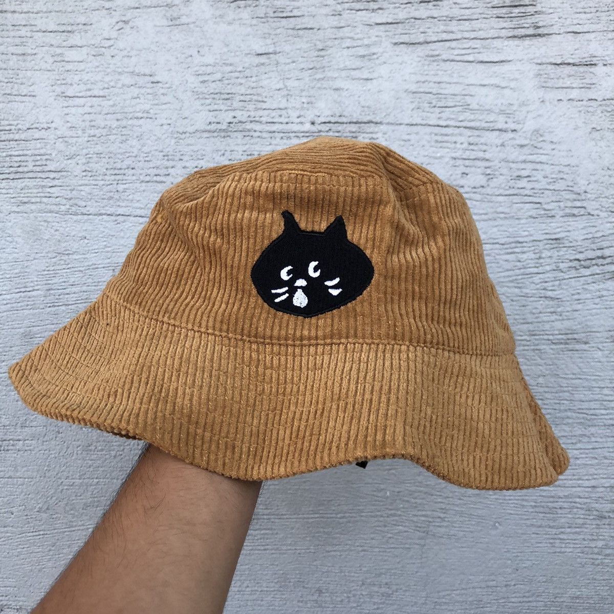 Ne-Net Ne-net cat nyaah bucket hat mustard yellow Size ONE SIZE - 1 Thumbnail