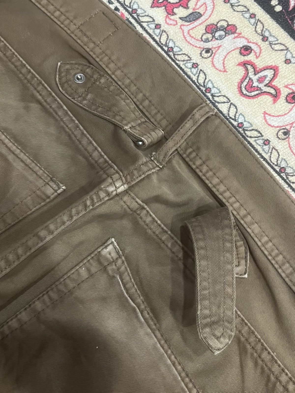 semanticdesign Vintage Japanese Semantic Design Brown Wash Distressed Pants Size US 30 / EU 46 - 7 Thumbnail