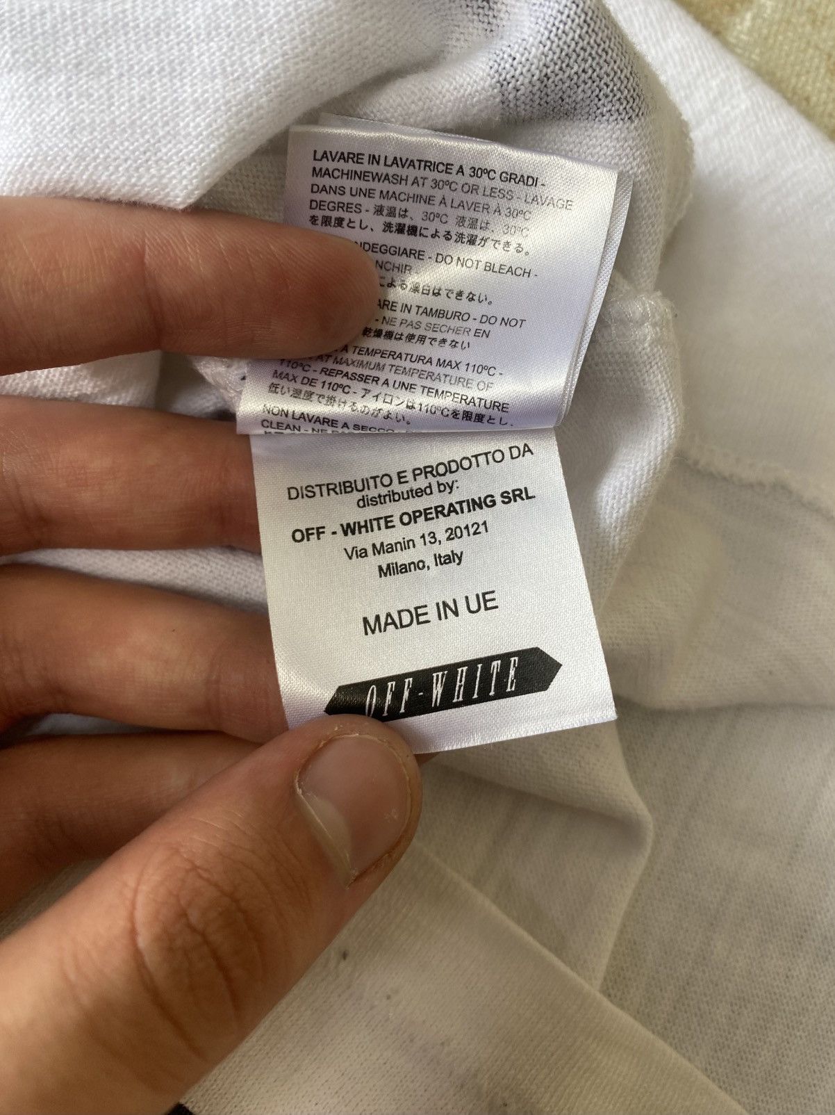 Off-White Off-White Longsleeve Size US S / EU 44-46 / 1 - 11 Thumbnail