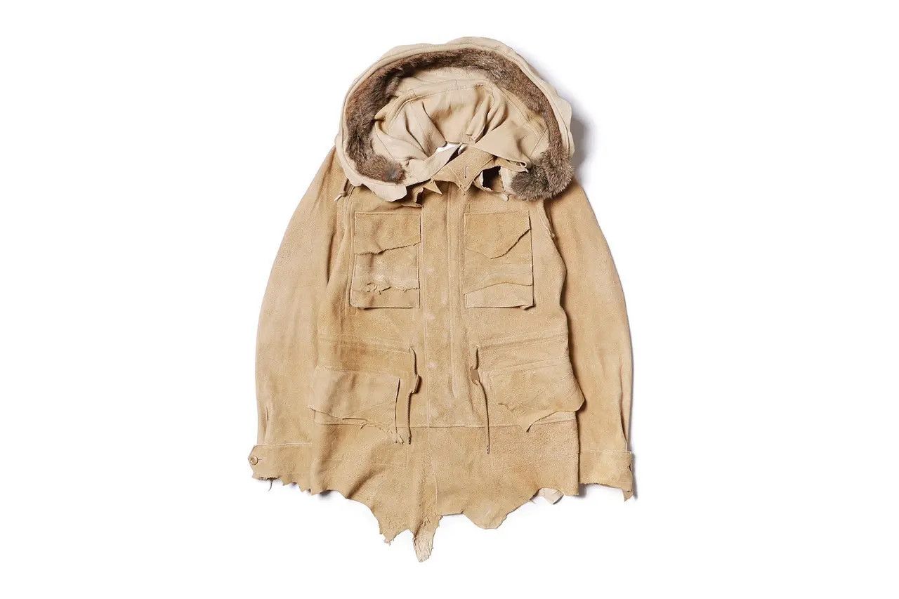 Takahiromiyashita The Soloist. FW14 Rough Out Deer Hide Leather Work Military Jacket Size US M / EU 48-50 / 2 - 9 Thumbnail