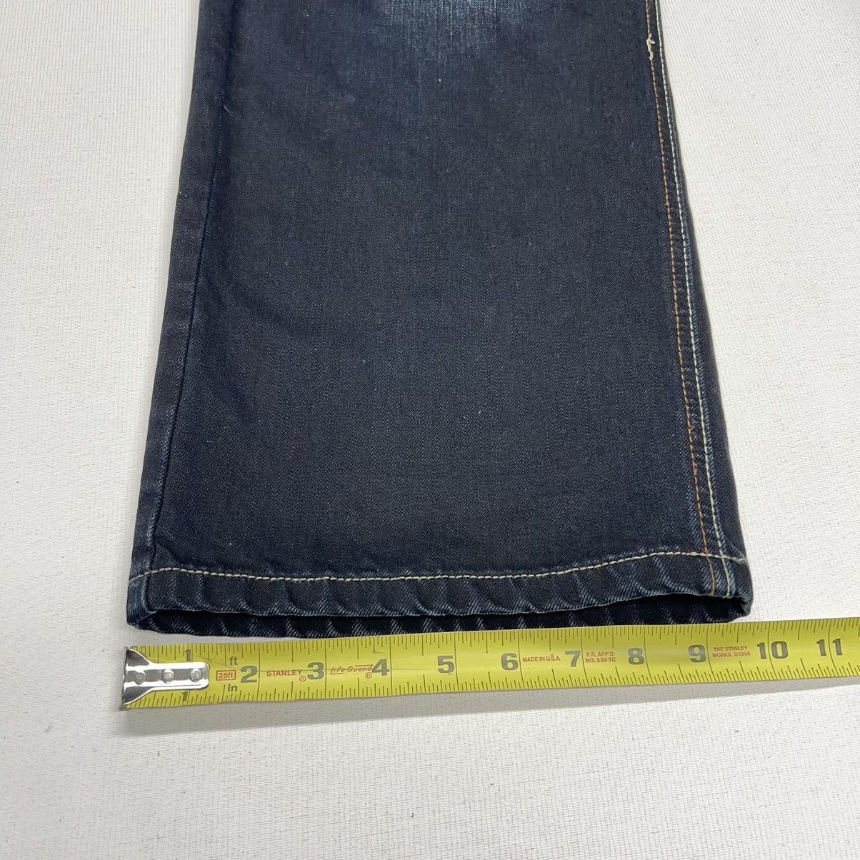 Imperious × Vintage Imperious Delf Jeans Black Denim Lost Souls Pocket Y2K Size US 38 / EU 54 - 23 Thumbnail