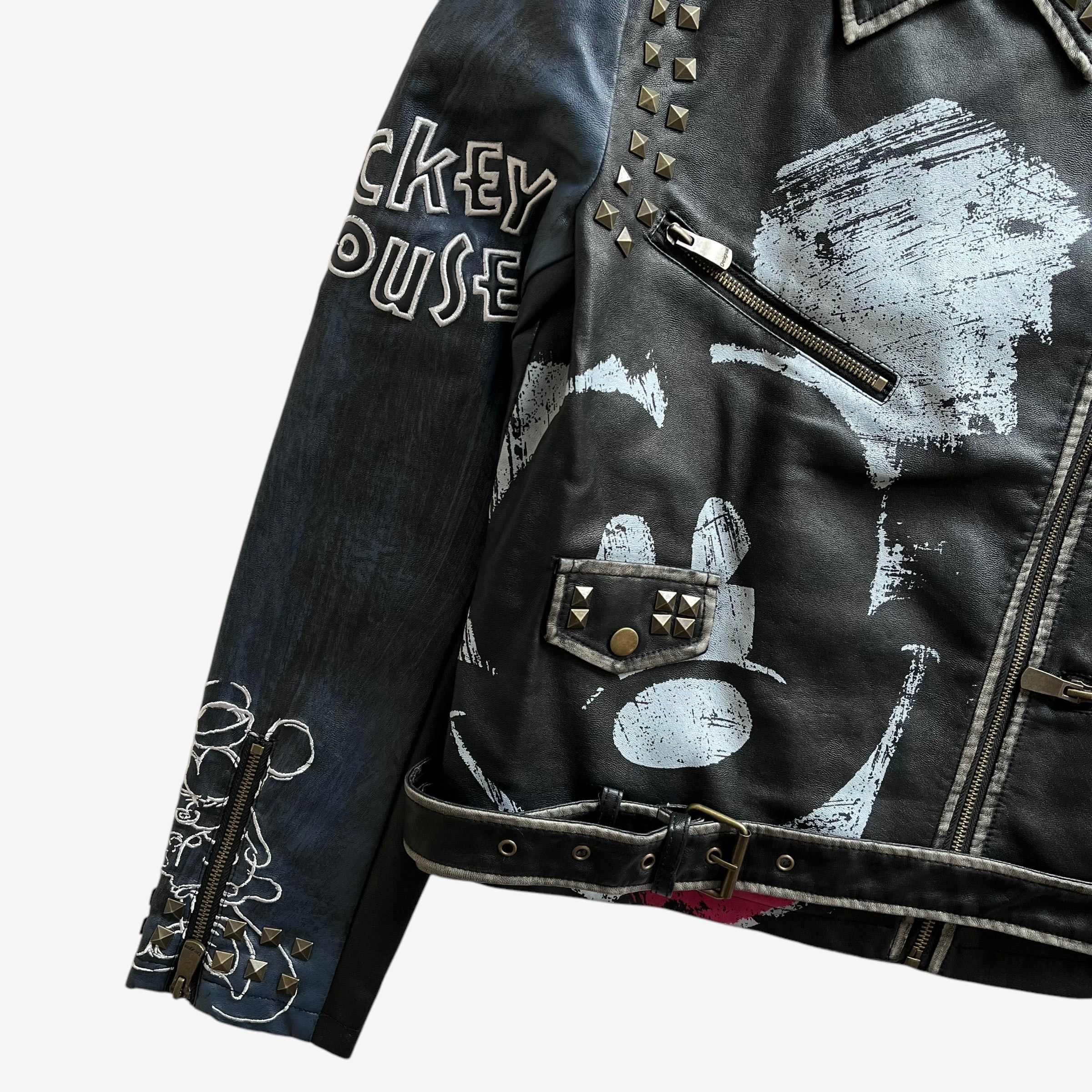 Desigual Vintage Y2K Women's Desigual Disney Faux Leather Jacket Size S / US 4 / IT 40 - 5 Thumbnail
