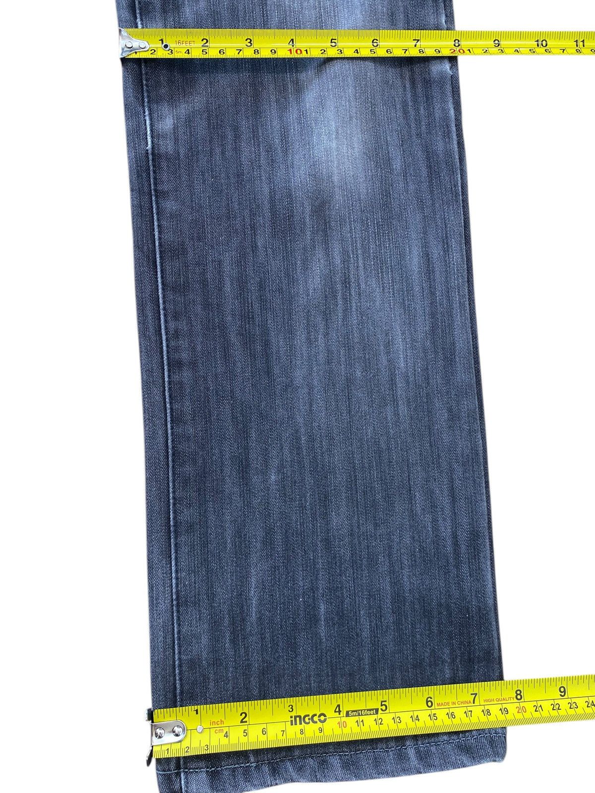 Edwin Edwin Blue Wash Whiskered Style Straight Leg Jeans Size US 29 - 9 Thumbnail