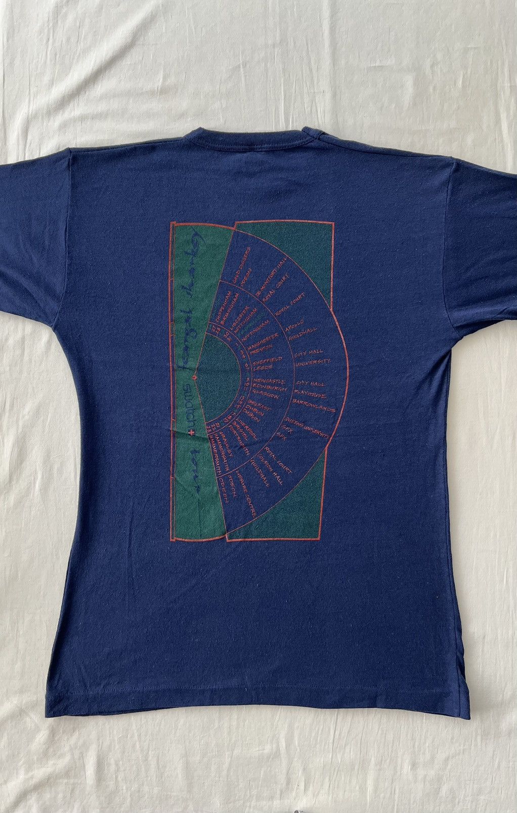 Band Tees Vintage 80s Fergal Sharkey Swatch The Undertones T-shirt Size US M / EU 48-50 / 2 - 13 Thumbnail