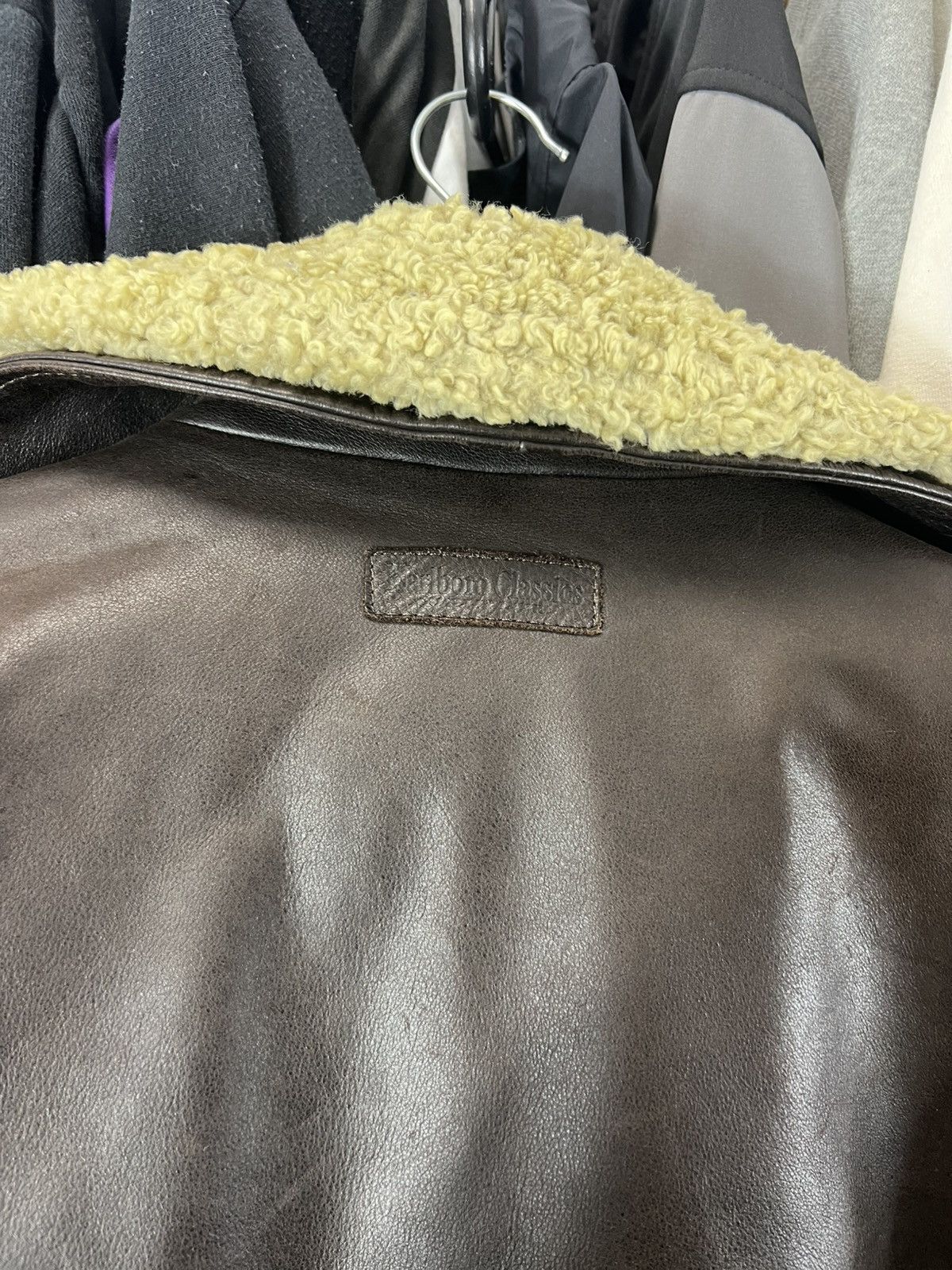 Marlboro Vintage Malboro Fur Leather Hype Y2K Jacket Size US XL / EU 56 / 4 - 15 Thumbnail