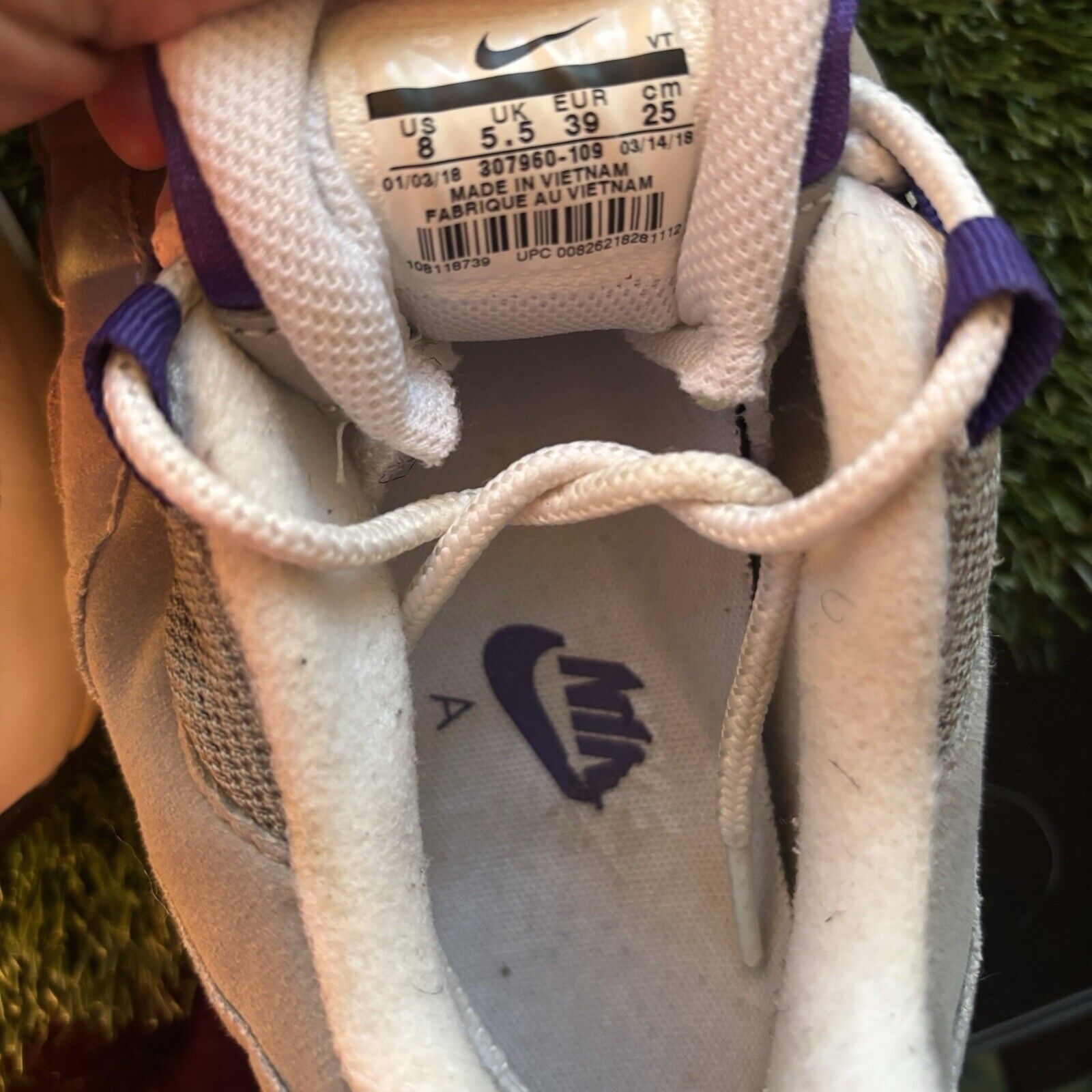 Nike Size 8 - Nike Air Max 95 2018 Grape W Size US 8 / IT 38 - 10 Thumbnail