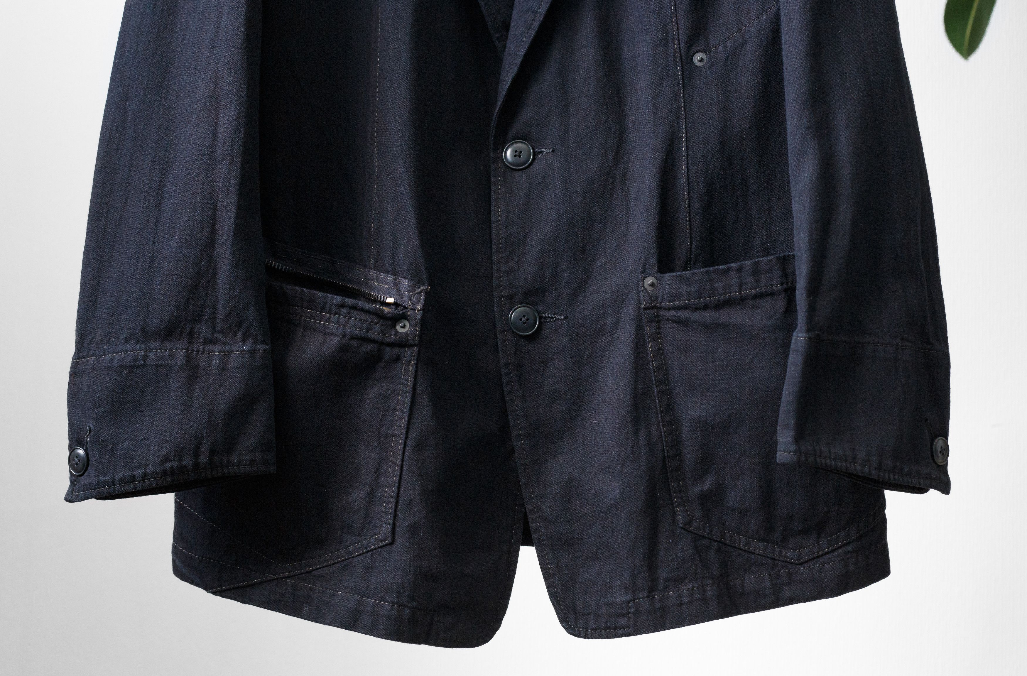 Yohji Yamamoto 2008SS cotton dyed jacket Size US M / EU 48-50 / 2 - 9 Thumbnail