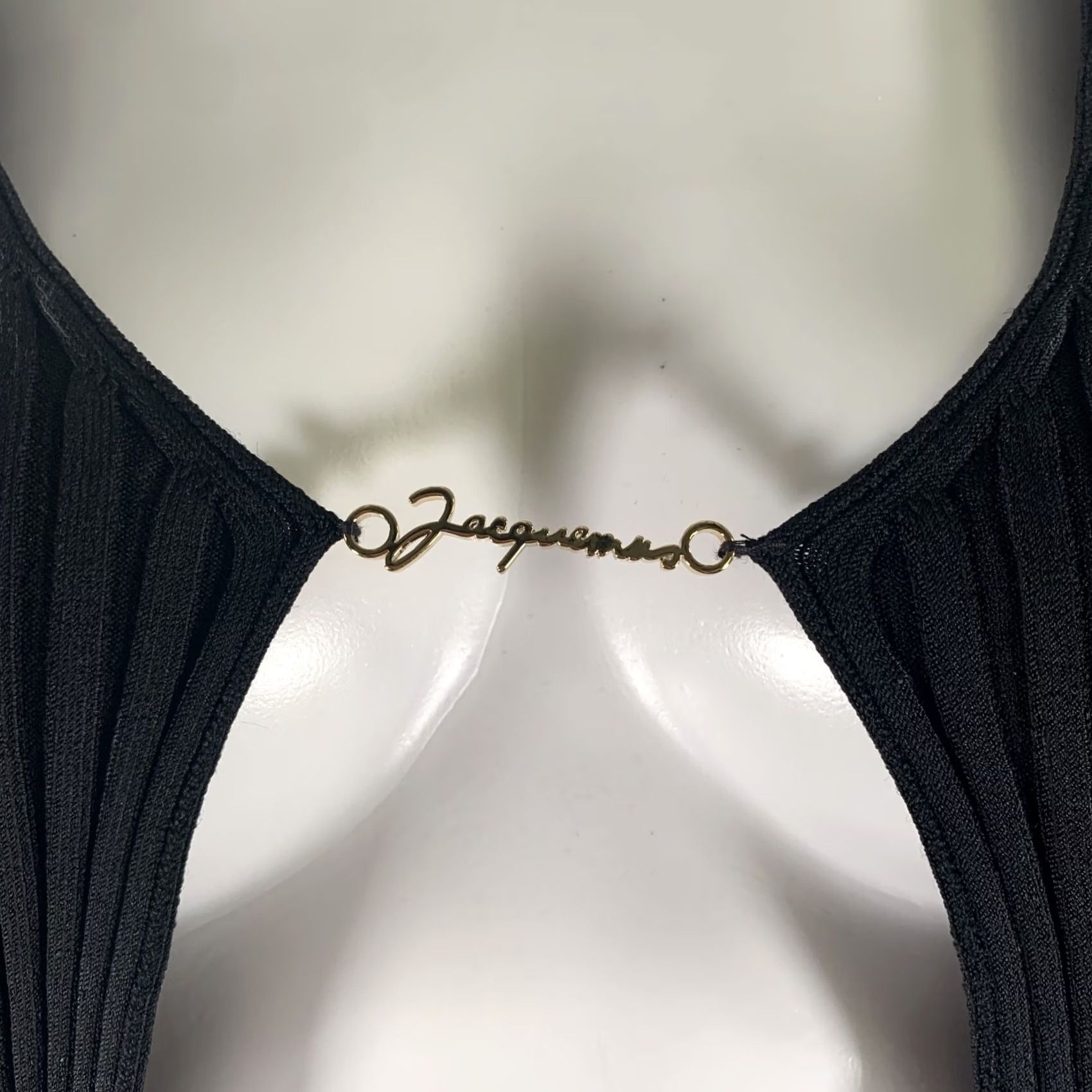 Jacquemus JACQUEMUS Casual Top Size 2 Black Long Sleeve Viscose / Polyamide Size XS / US 0-2 / IT 36-38 - 2 Thumbnail