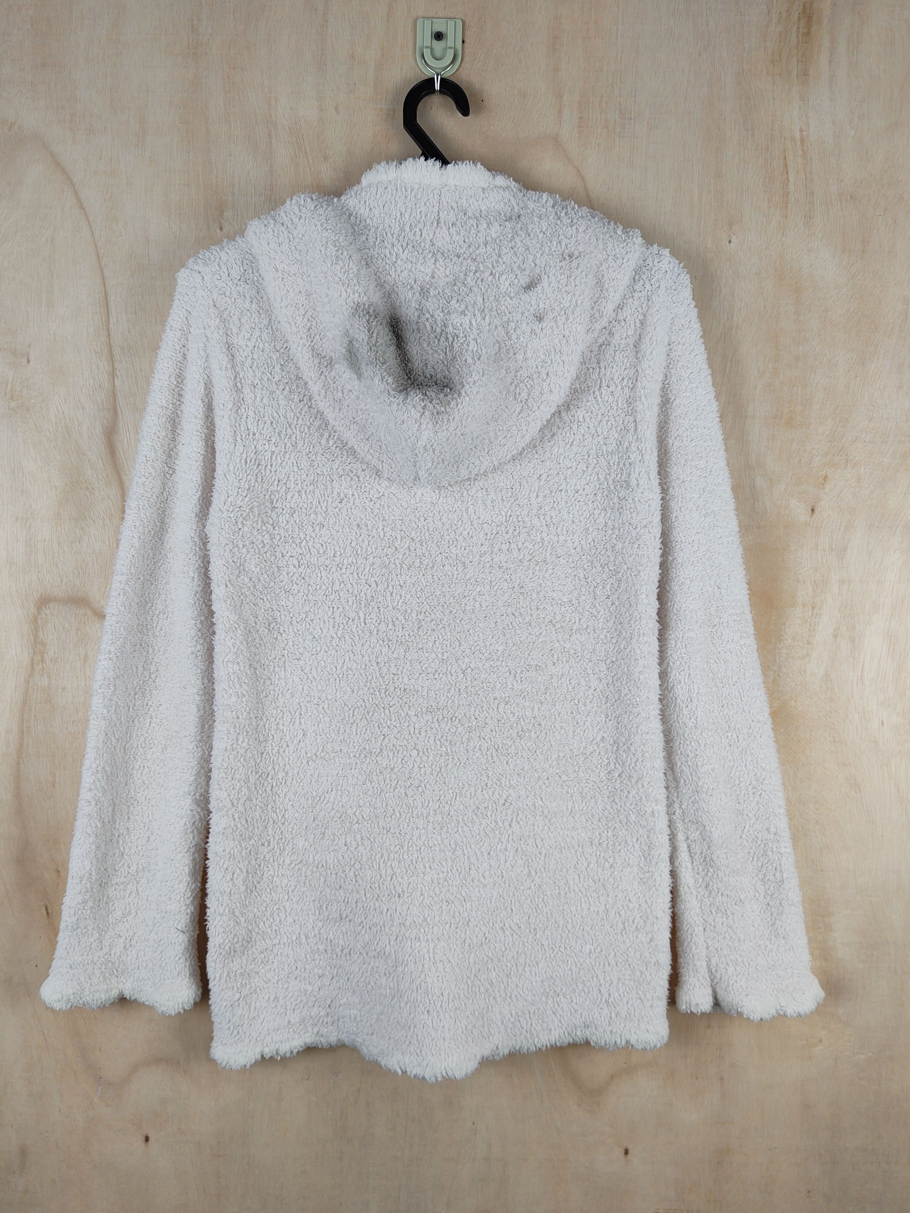 Japanese Brand Gelato Pique White Fur fleece Hoodie Sweaters #S2550 Size S / US 4 / IT 40 - 10 Thumbnail