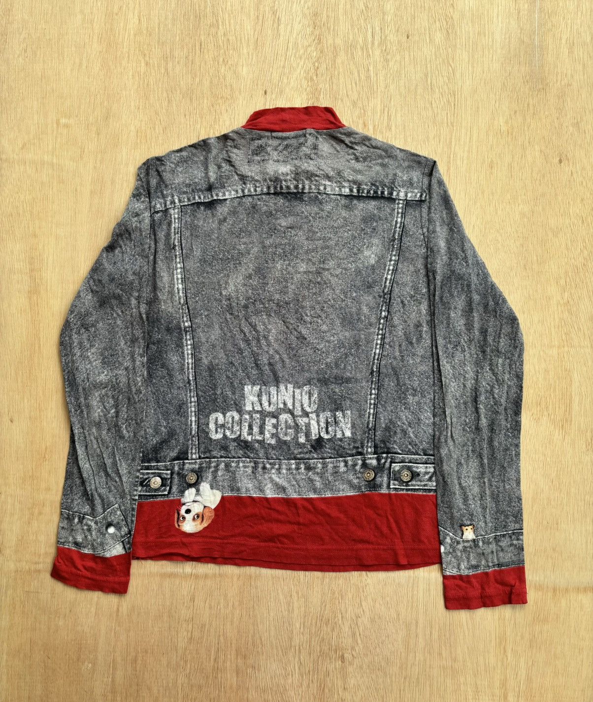 Hysteric Glamour × Japanese Brand Vintage Kunio Collection Double Layer Style Longsleeve Size US M / EU 48-50 / 2 - 2 Thumbnail