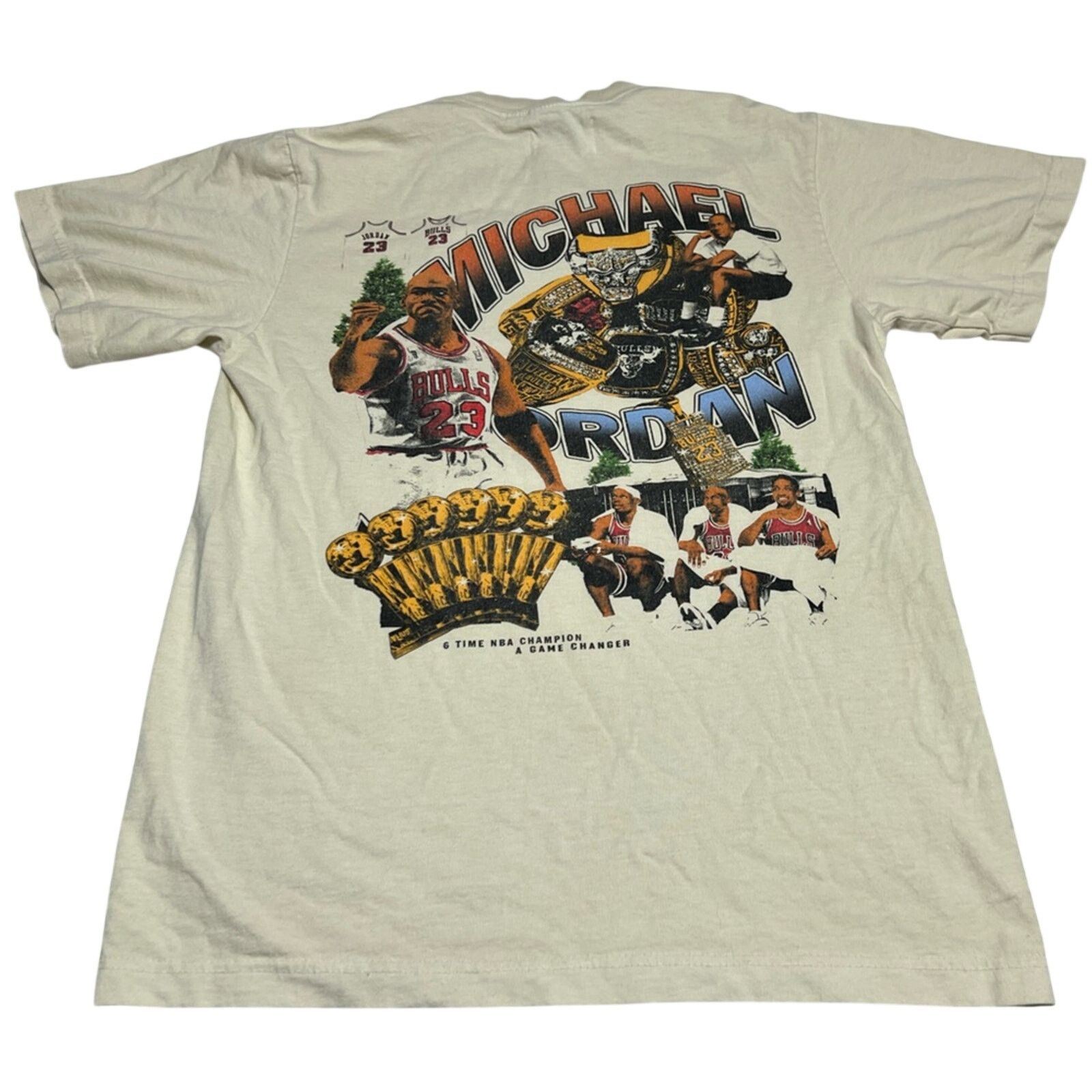 Other Game Changer Big Head MJ Graphic Heavy Tee Shirt Size Small Size US S / EU 44-46 / 1 - 2 Thumbnail