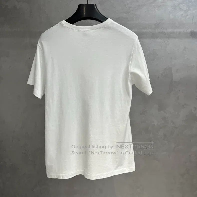 Louis Vuitton Louis Vuitton White Zip Printed Crew Neck Casual Short Sle Size US XXL / EU 58 / 5 - 5 Thumbnail