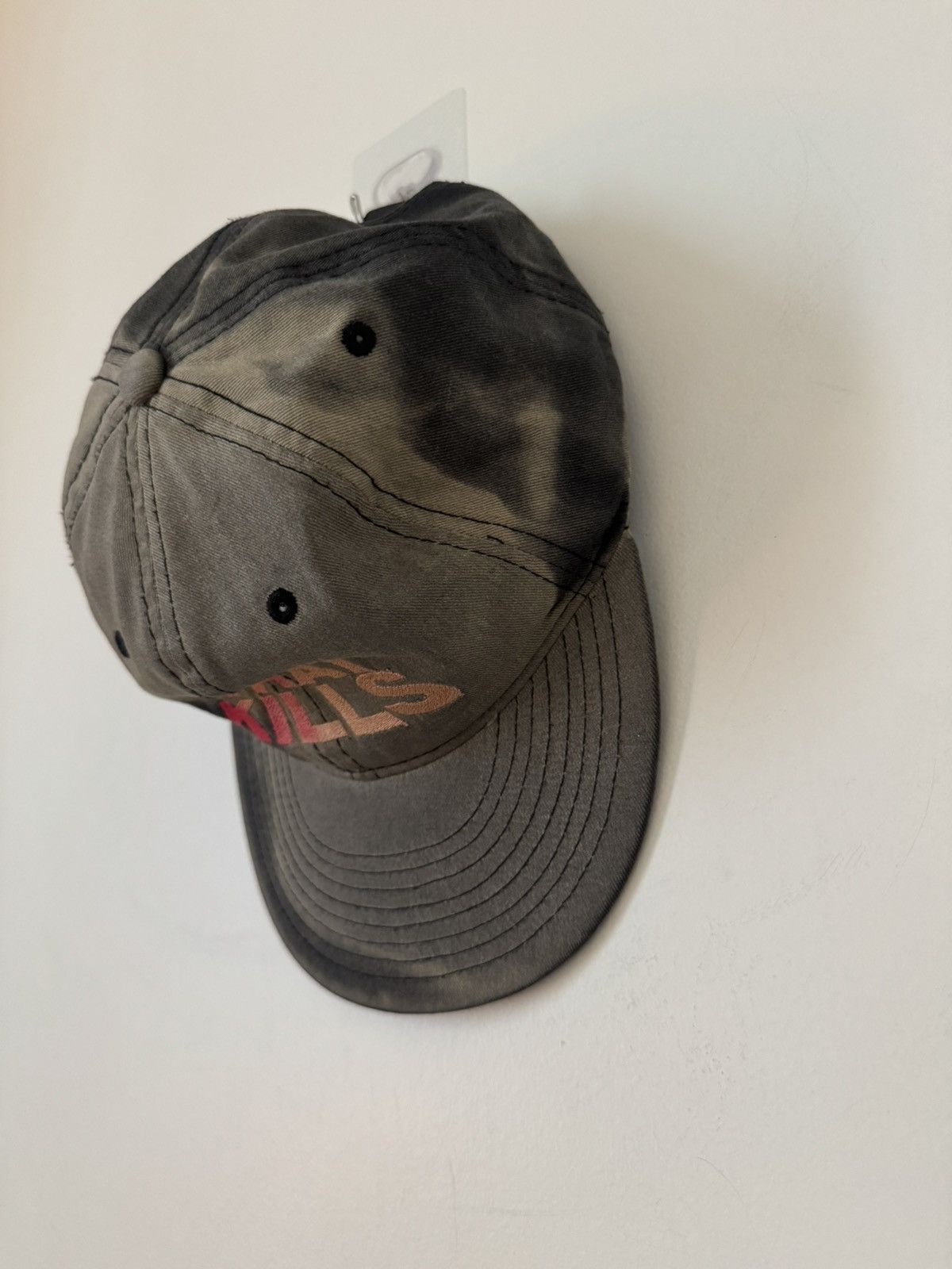 Gallery Dept. Gallery Dept. “Art That Kills” Sun Faded Hat – Red Logo Size ONE SIZE - 4 Thumbnail