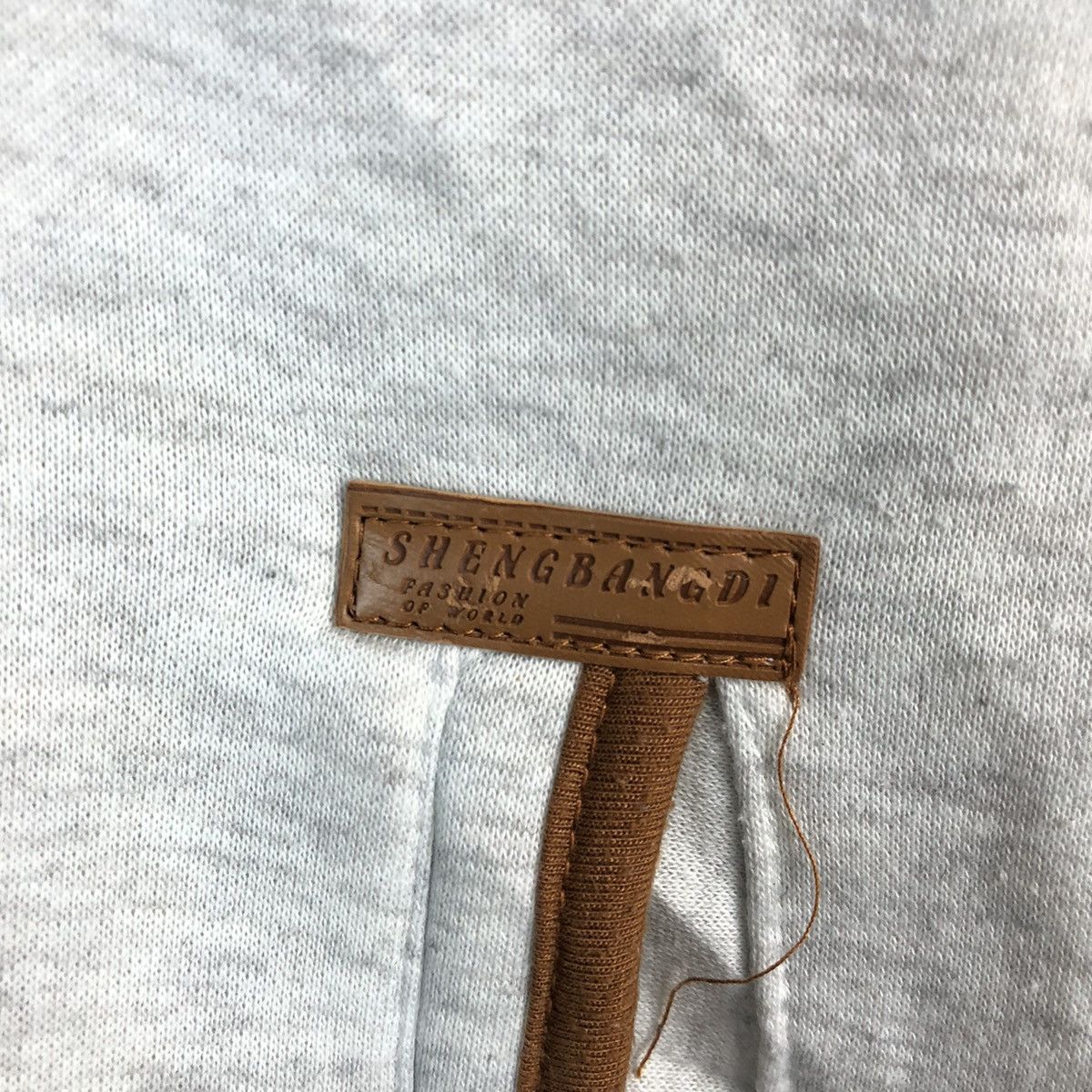 Japanese Brand Shengbangdi Grey Hoodie #1932 Size L / US 10 / IT 46 - 12 Thumbnail