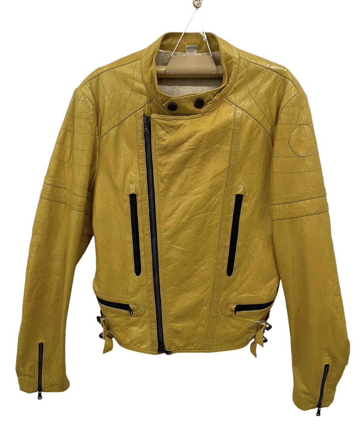 John Galliano Rare! Galliano Mexican Rodeo Double Collar Leather Jacket Size US M / EU 48-50 / 2 - 2 Thumbnail