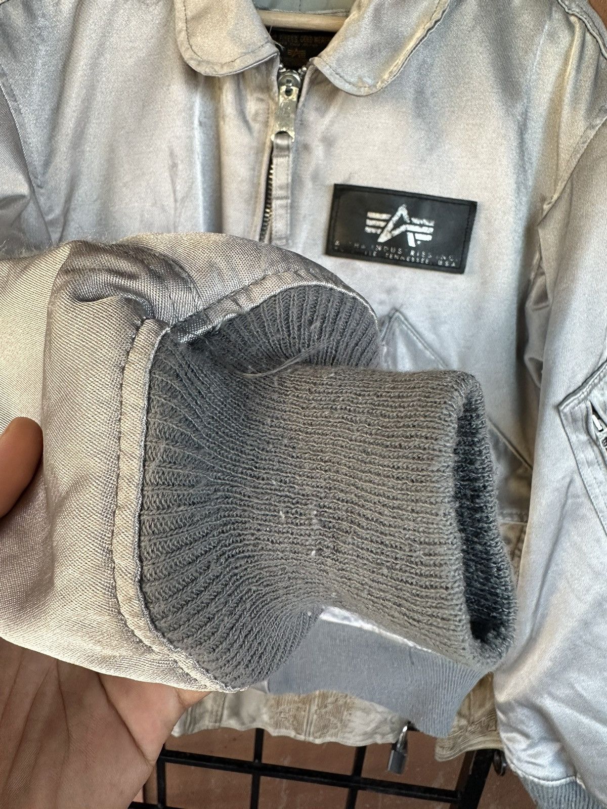 Buzz Rickson's Vintage Alpha Industries Silver Bomber Jacket Size US M / EU 48-50 / 2 - 10 Thumbnail