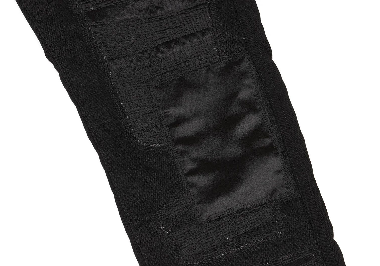 Junya Watanabe Cotton Patch Design Tapered Pants in Black, Size XS Size US 30 / EU 46 - 9 Thumbnail